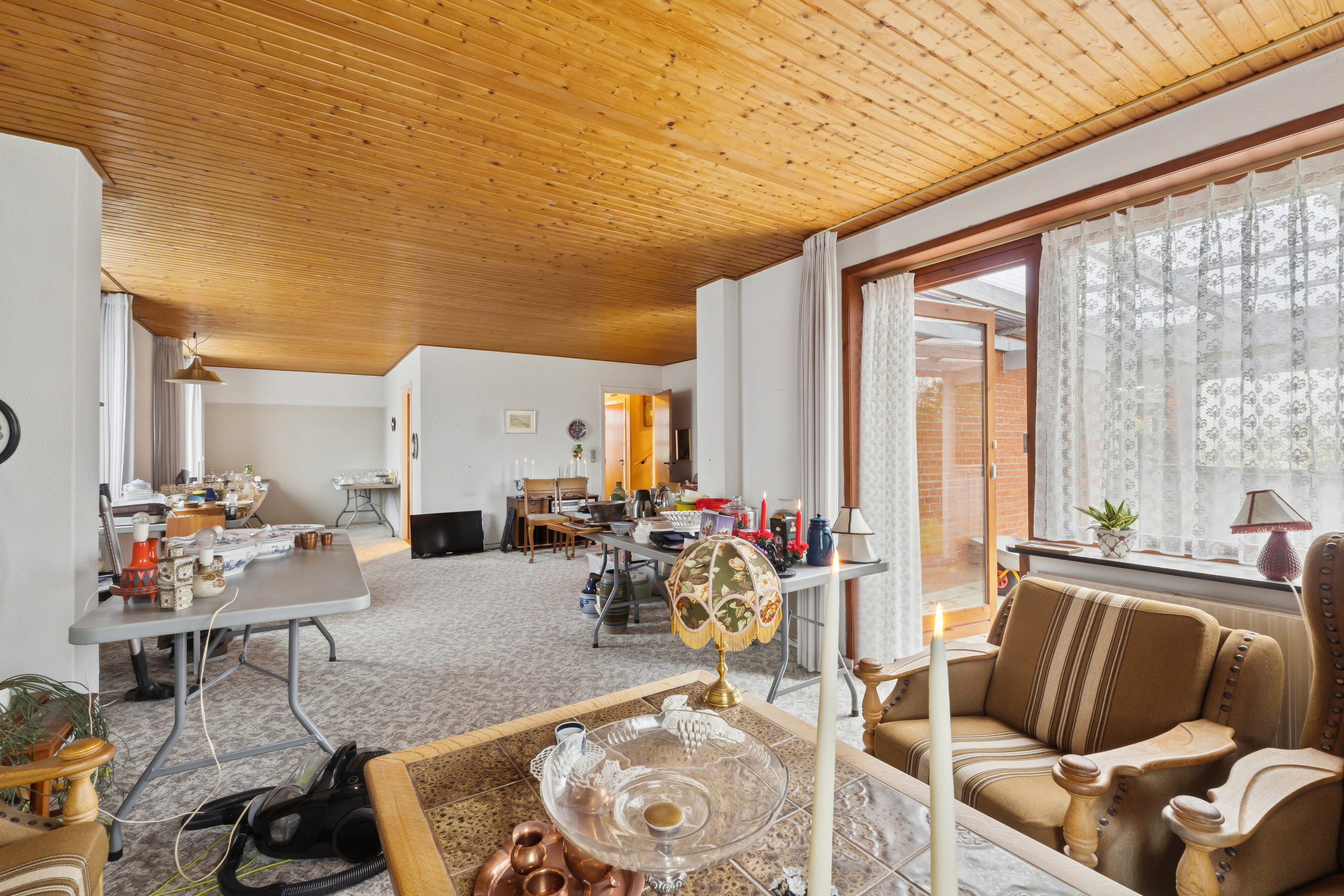 Fremhævet stue billede i fuldskærmstilstand. Billede af Bispevænget 32, 9800 Hjørring