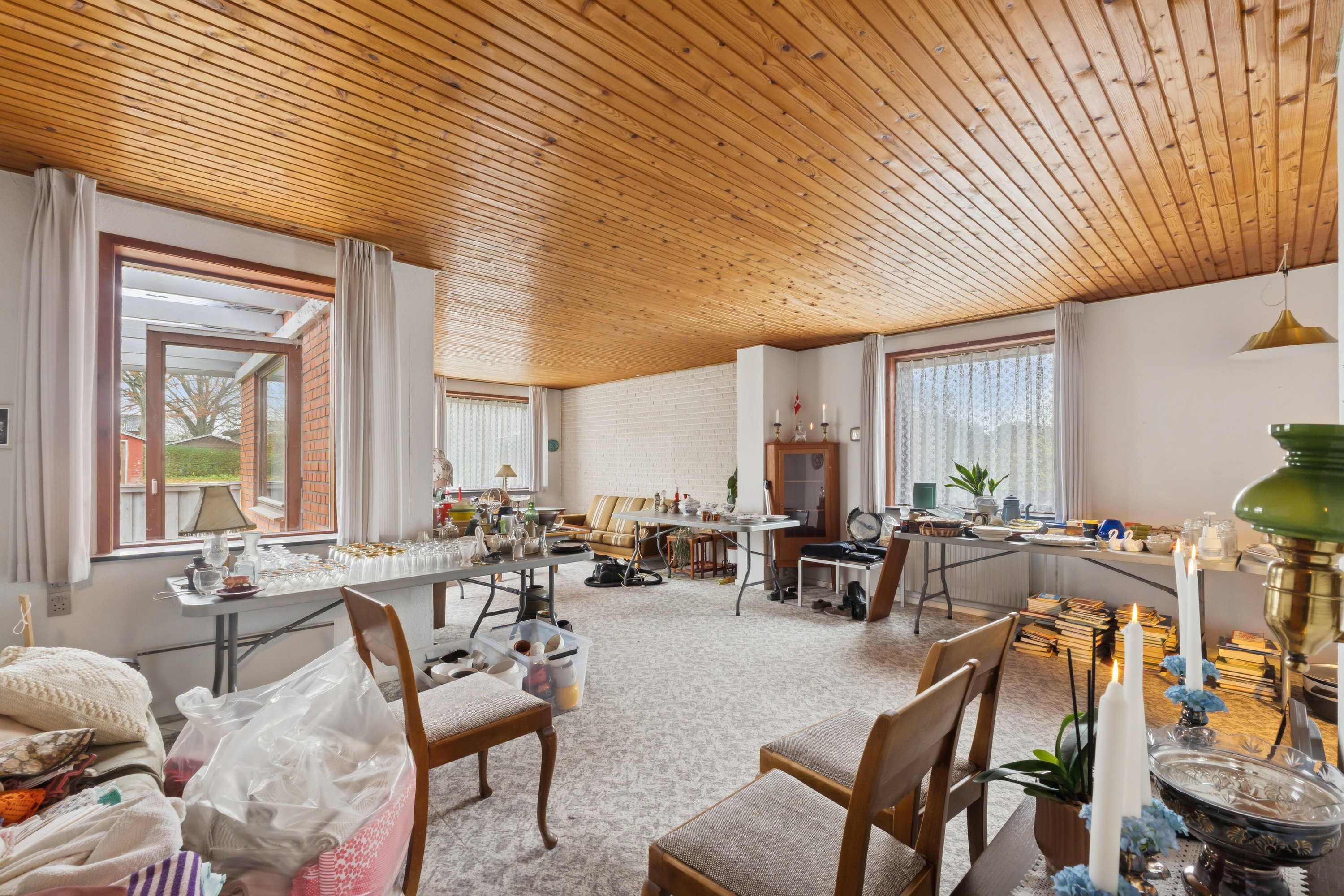 Fremhævet stue billede i fuldskærmstilstand. Billede af Bispevænget 32, 9800 Hjørring