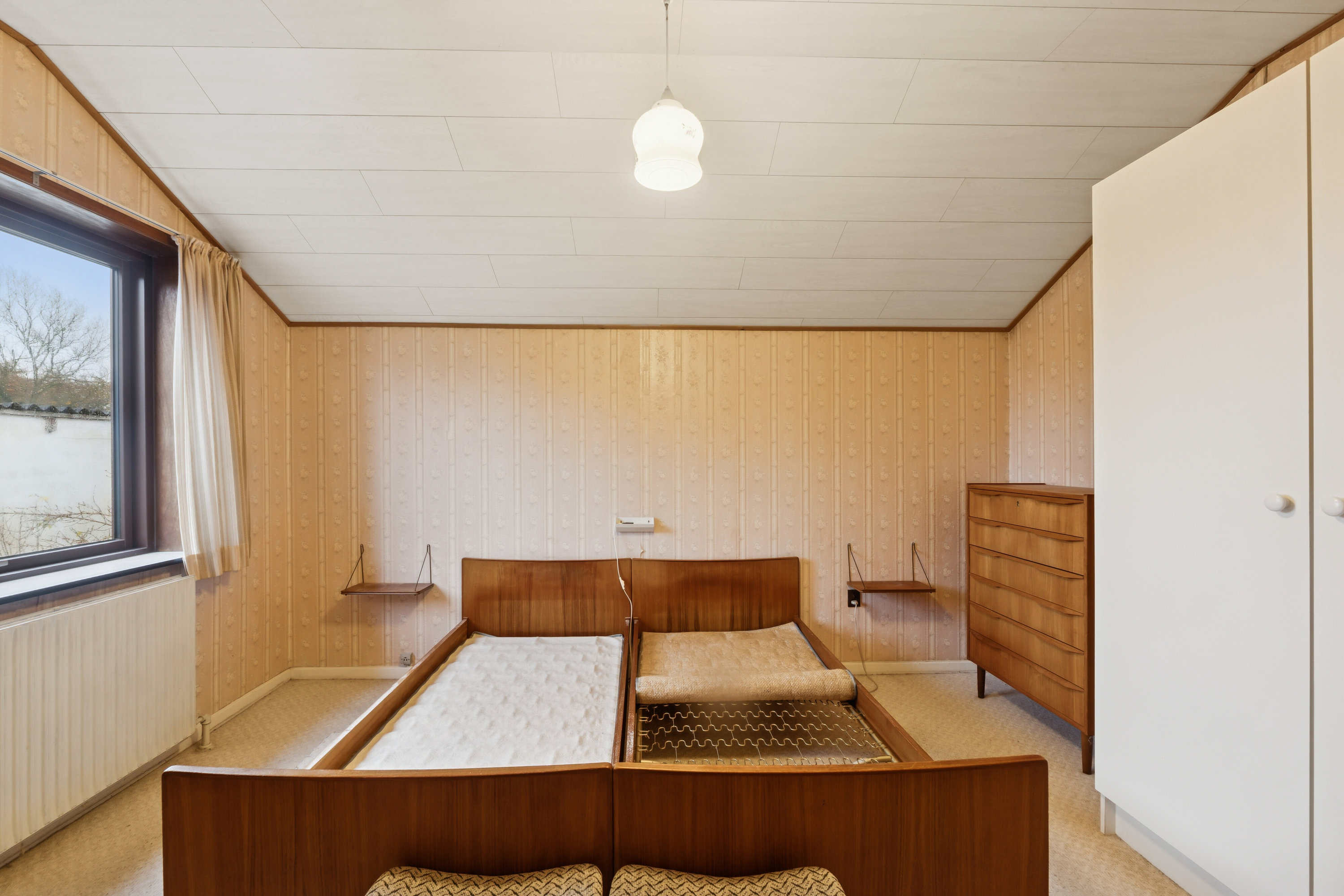 Fremhævet soveværelse billede i fuldskærmstilstand. Billede af Bispevænget 32, 9800 Hjørring