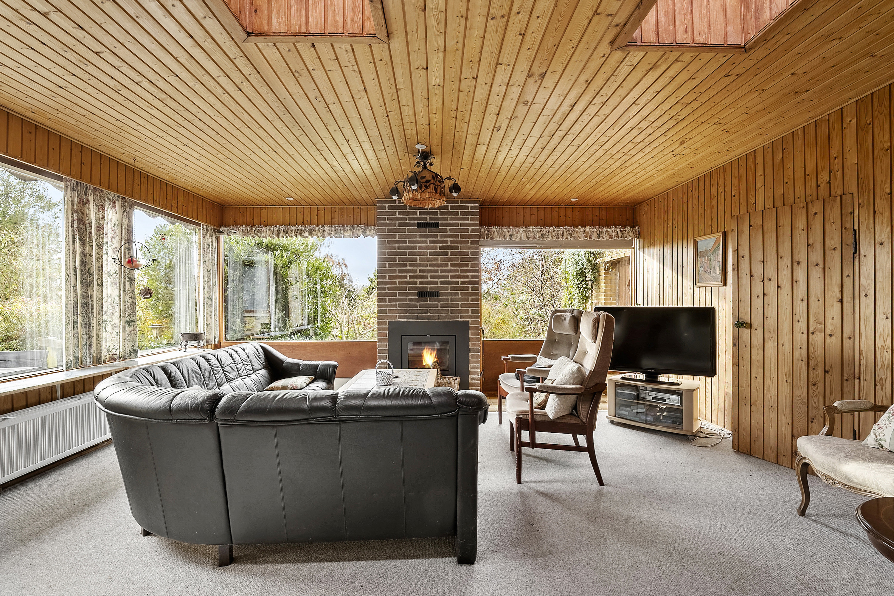 Fremhævet stue billede i fuldskærmstilstand. Billede af Udsigten 6, Næsby, 5270 Odense N