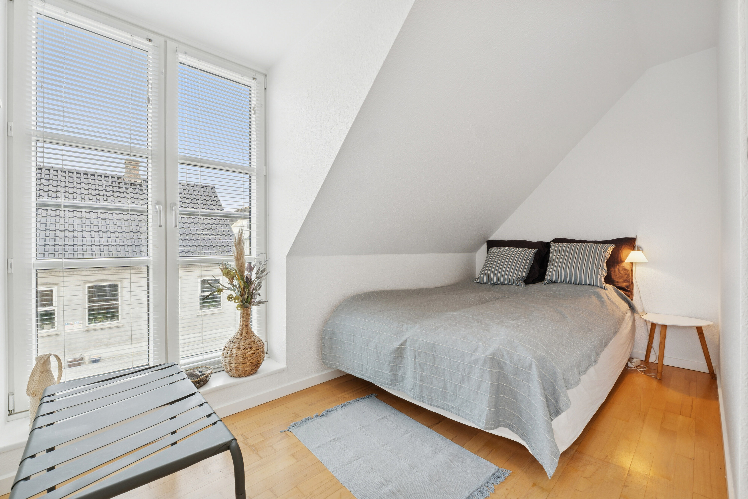 Fremhævet soveværelse billede i fuldskærmstilstand. Billede af Smedegade 1A, Lohals, 5953 Tranekær