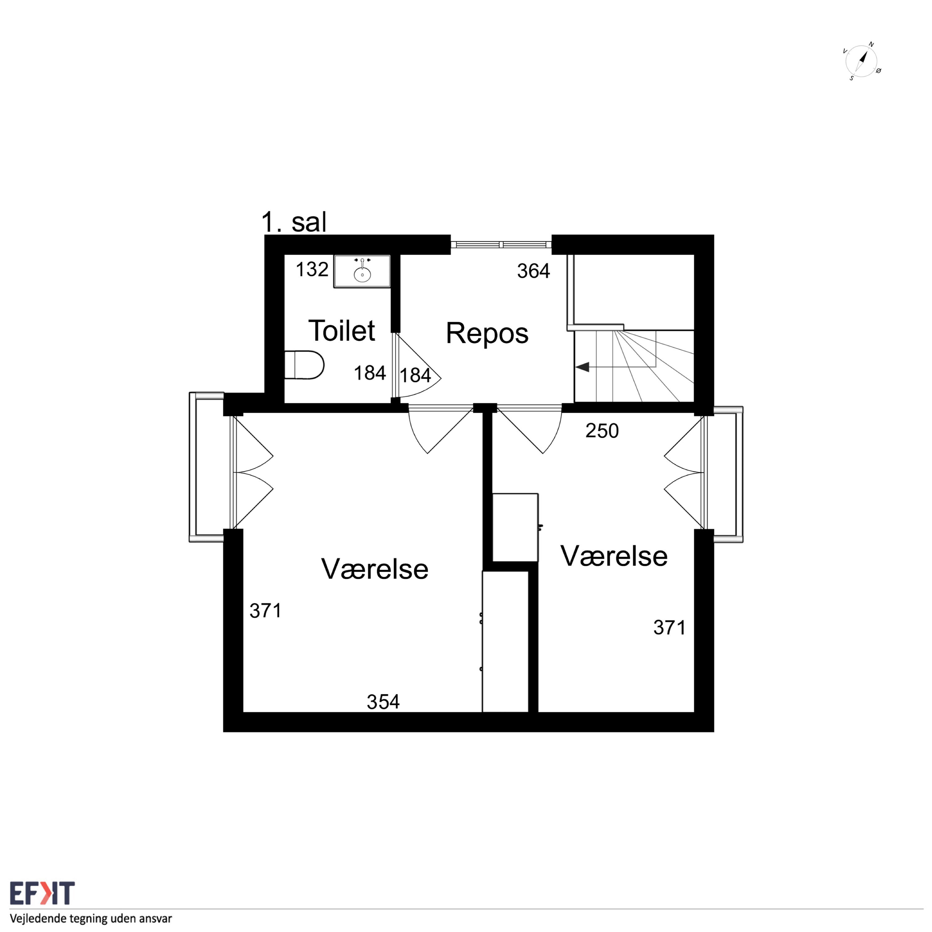 Plantegninger billede af Smedegade 1A, Lohals, 5953 Tranekær