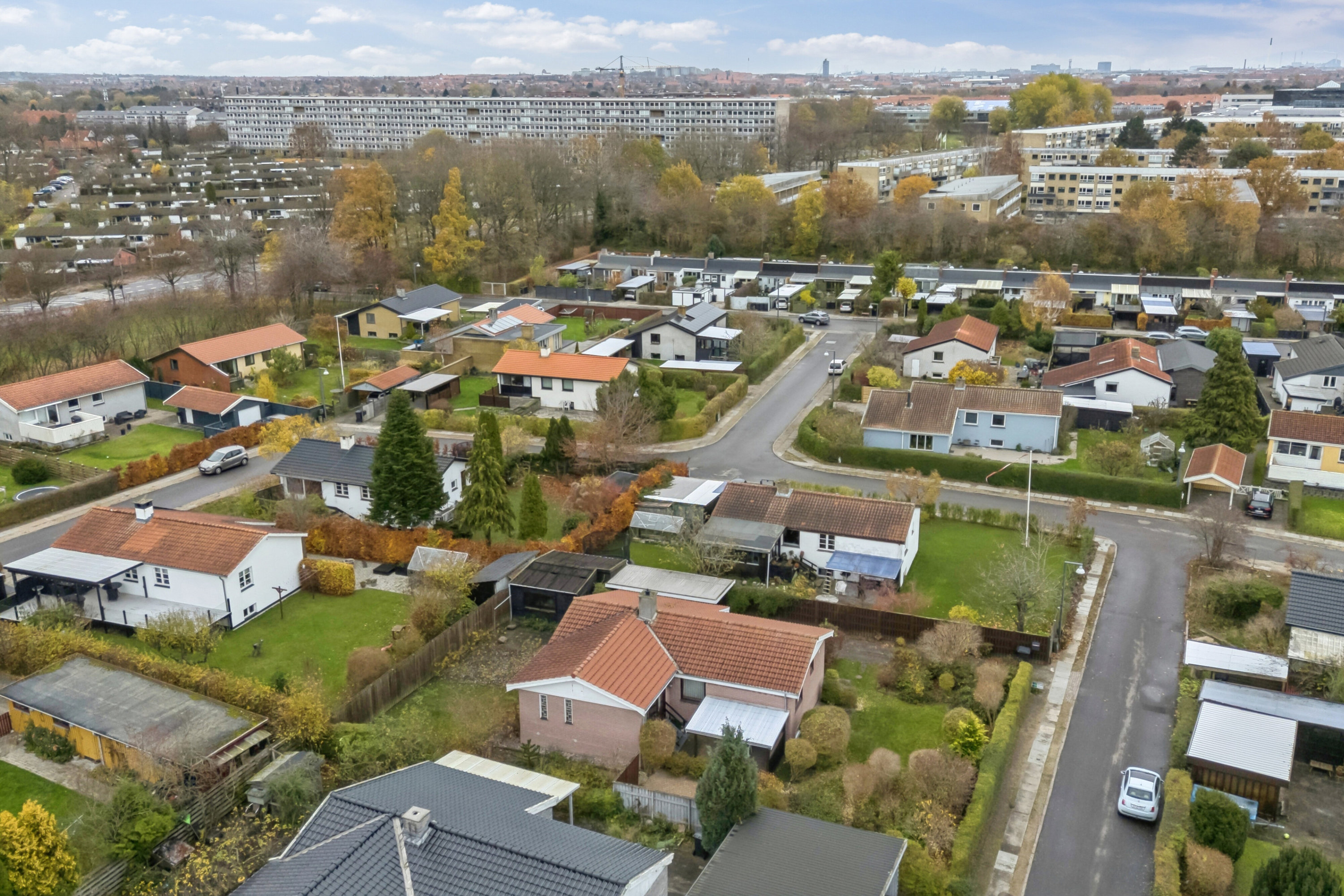 Fremhævet luftfoto billede i fuldskærmstilstand. Billede af Espely 31, 2610 Rødovre