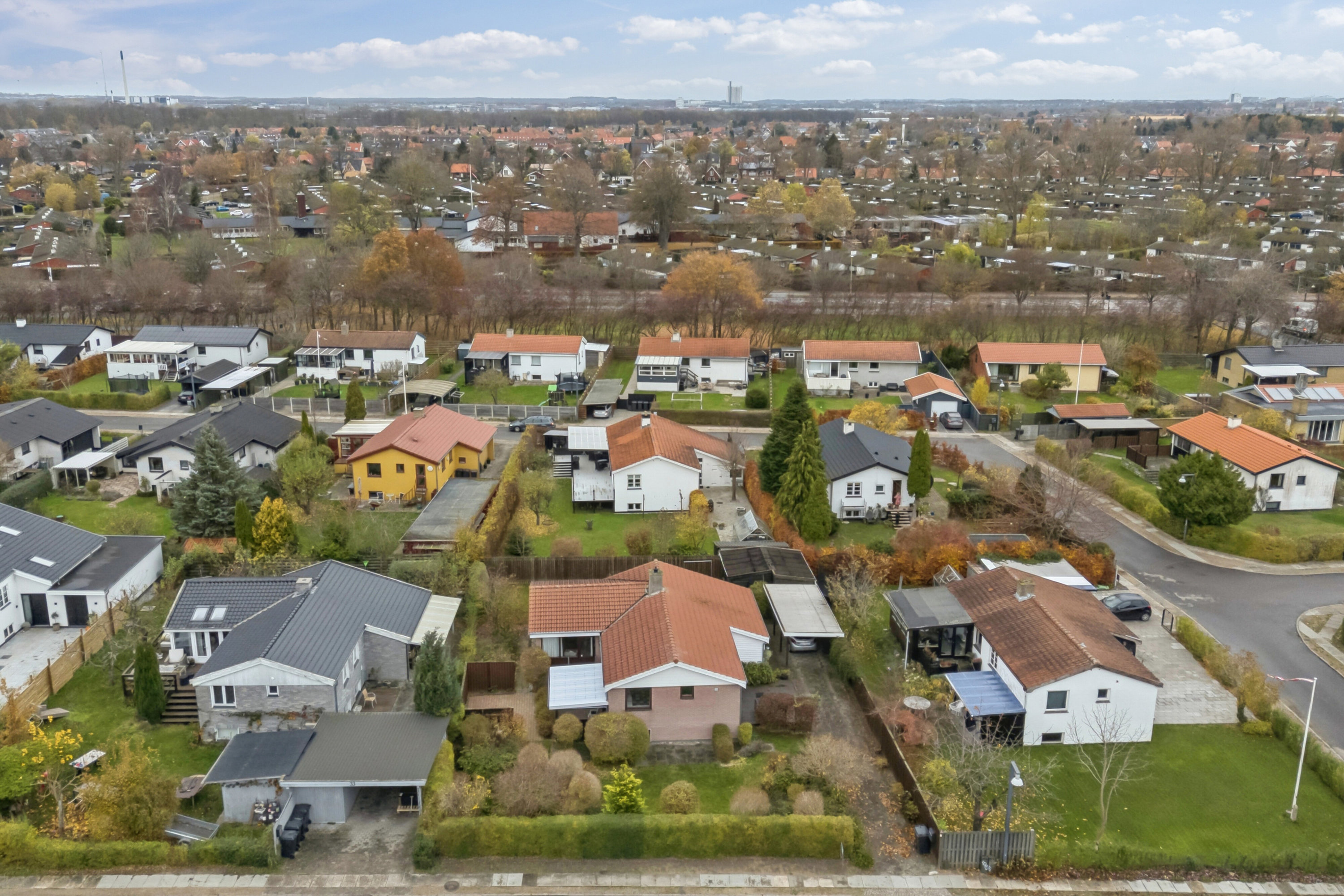 Fremhævet luftfoto billede i fuldskærmstilstand. Billede af Espely 31, 2610 Rødovre