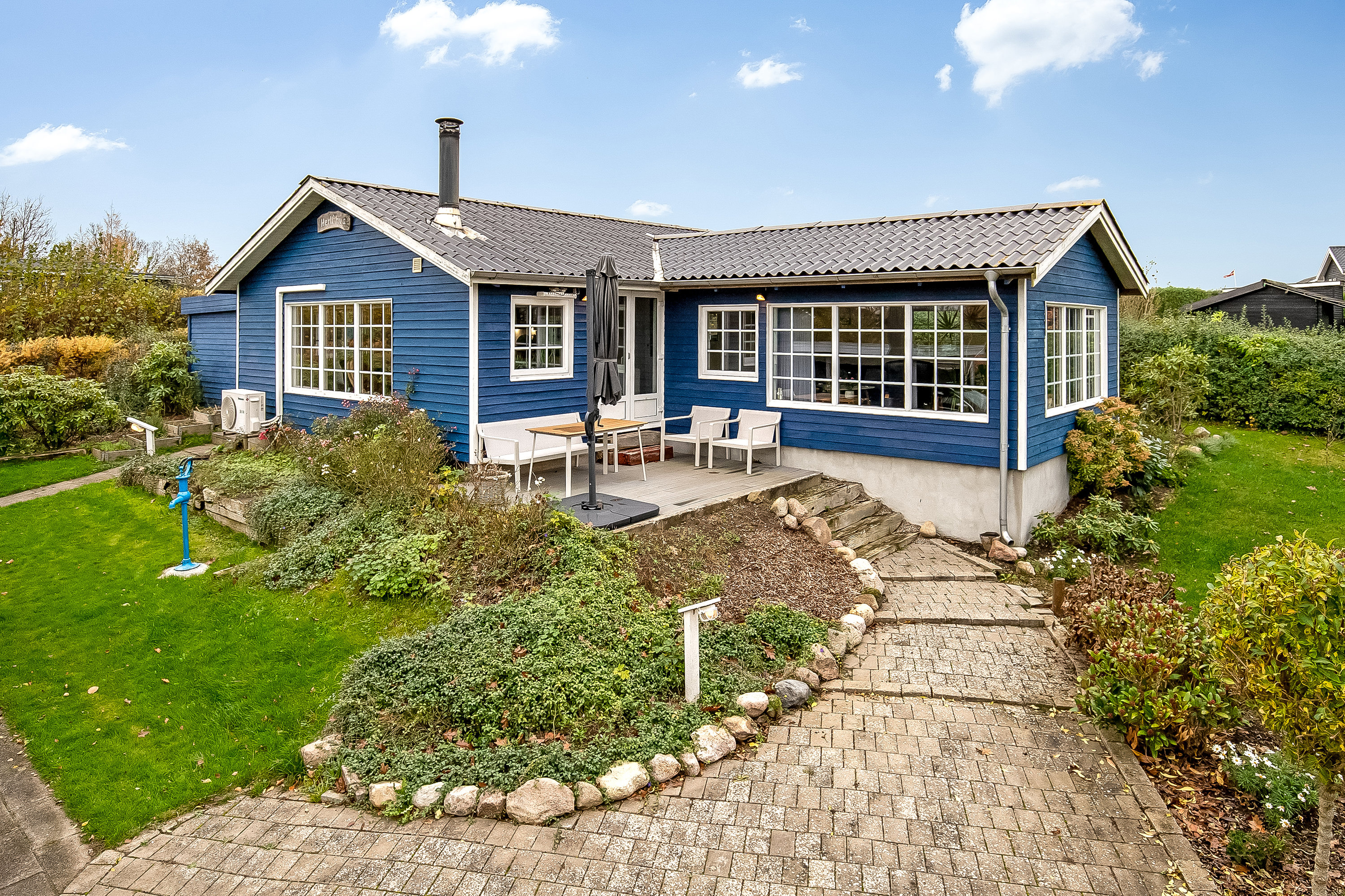 Fritidshus: Mastefoto p&#229; Lavningen 8, Mindeg&#229;rden, 6094 Hejls