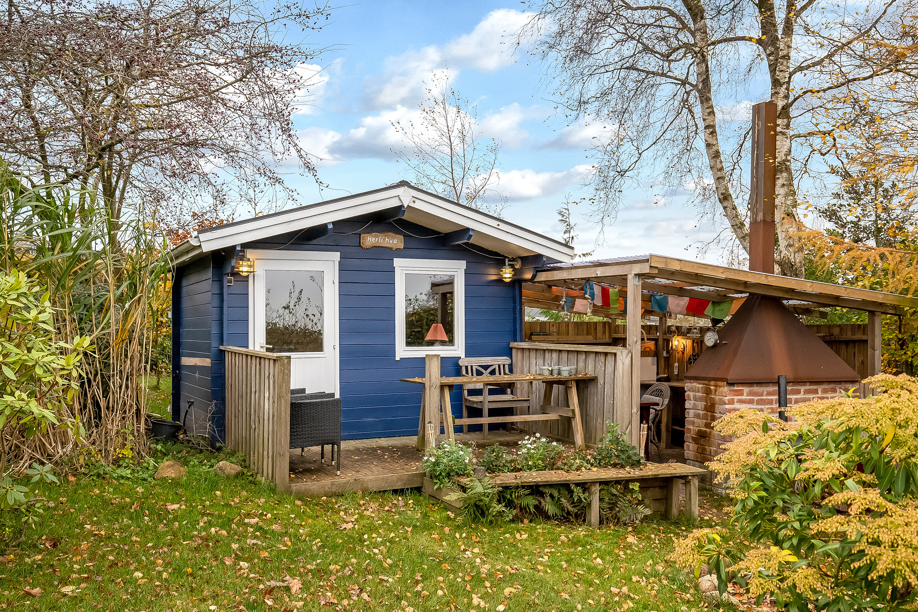 Fremhævet udhus billede i fuldskærmstilstand. Billede af Lavningen 8, Mindegården, 6094 Hejls