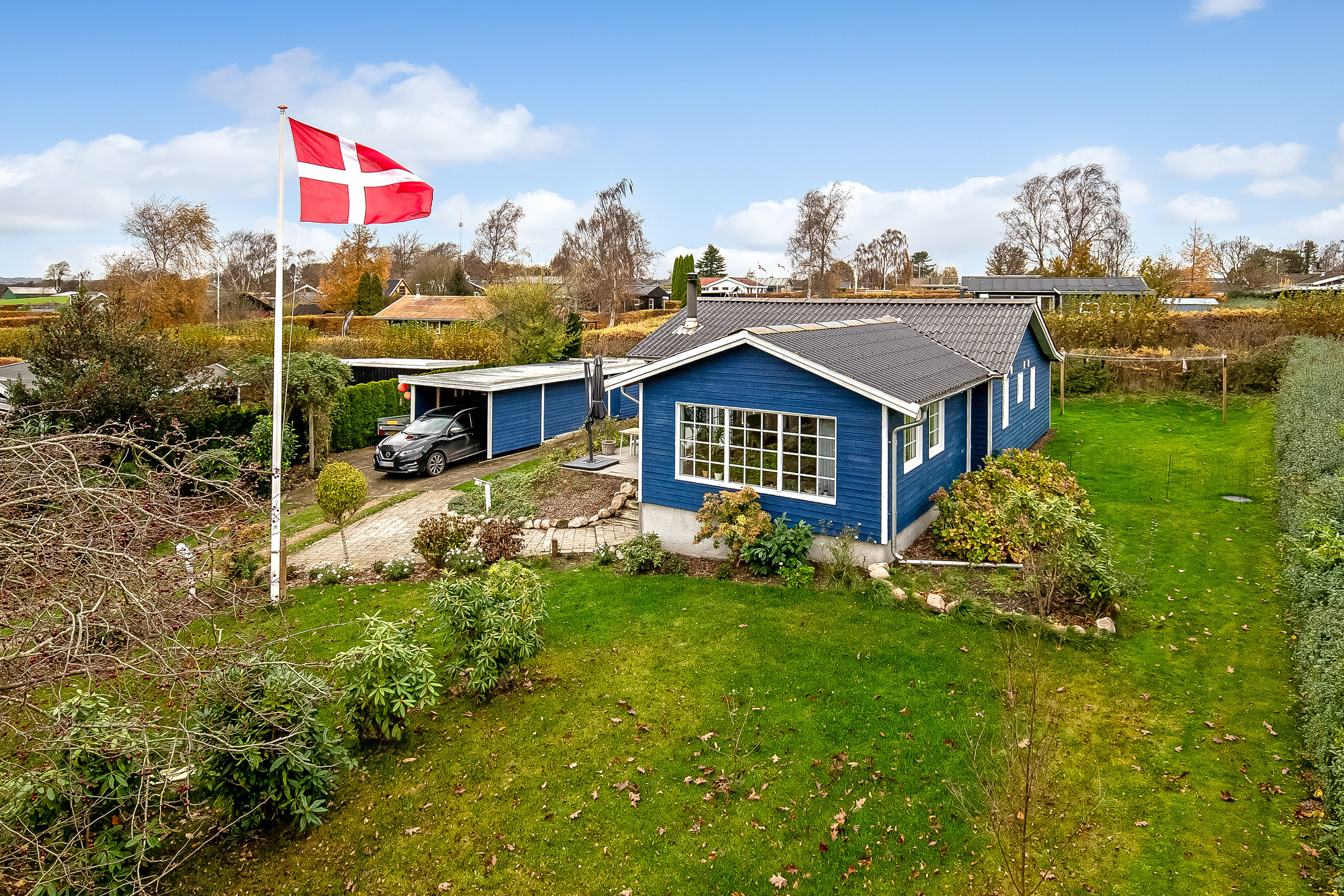 Fremhævet mastefoto billede i fuldskærmstilstand. Billede af Lavningen 8, Mindegården, 6094 Hejls