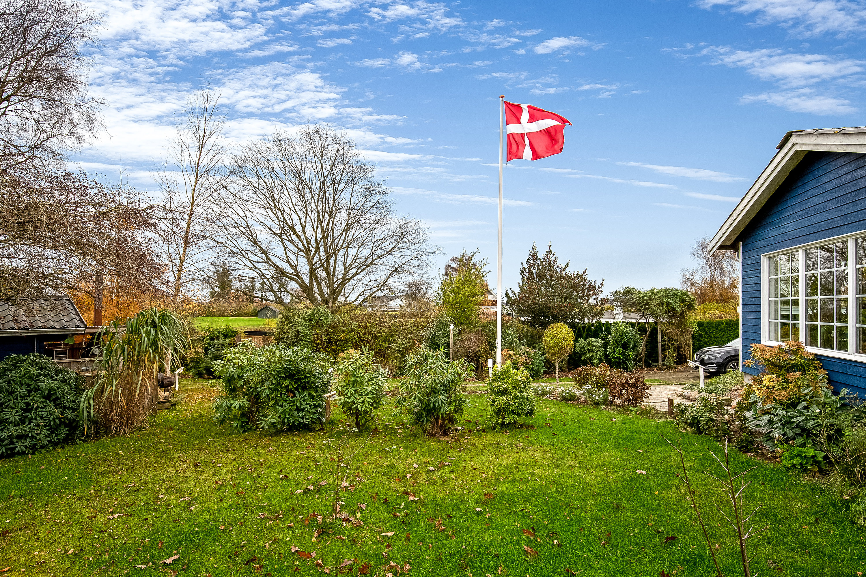 Fremhævet have billede i fuldskærmstilstand. Billede af Lavningen 8, Mindegården, 6094 Hejls