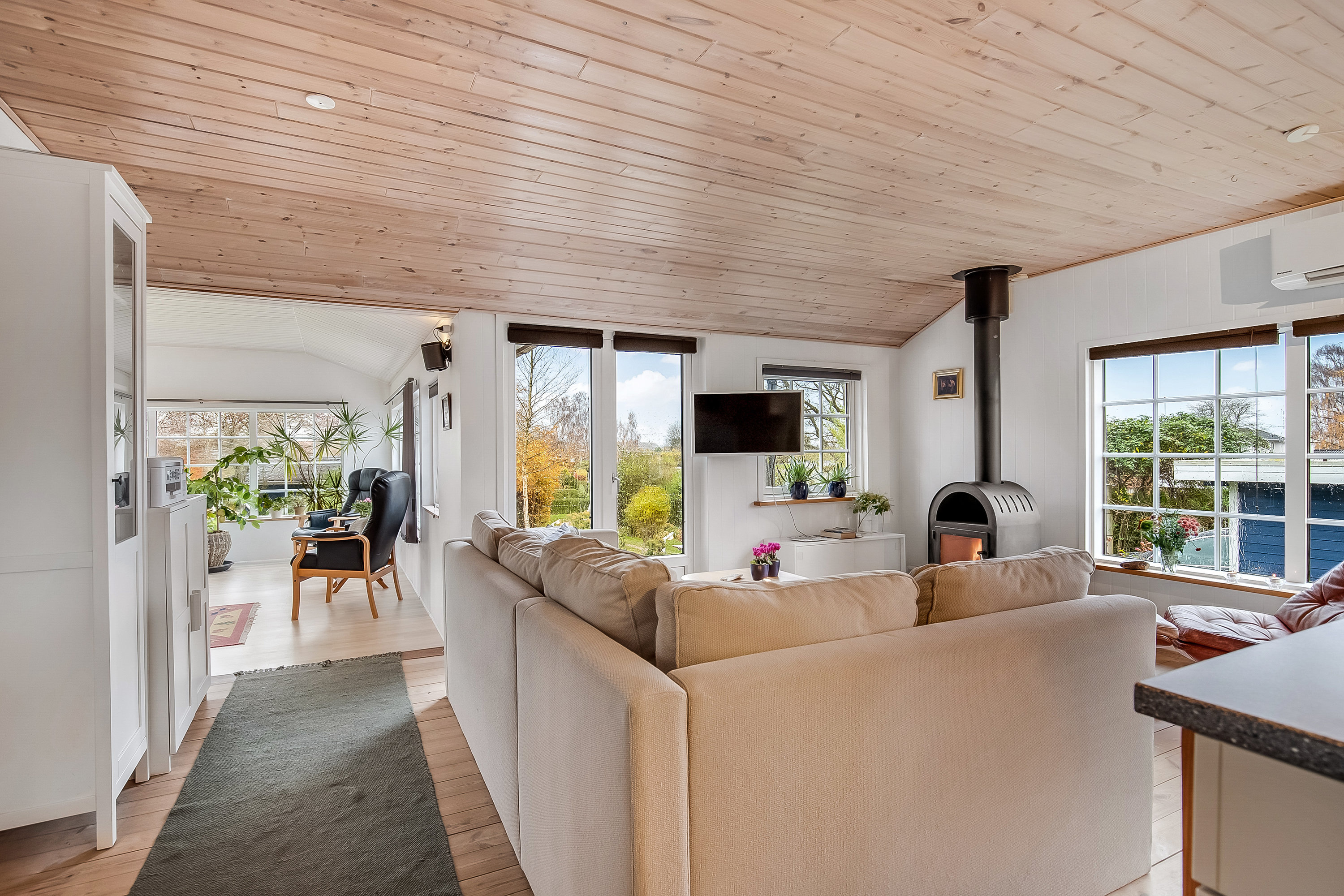 Fremhævet stue billede i fuldskærmstilstand. Billede af Lavningen 8, Mindegården, 6094 Hejls