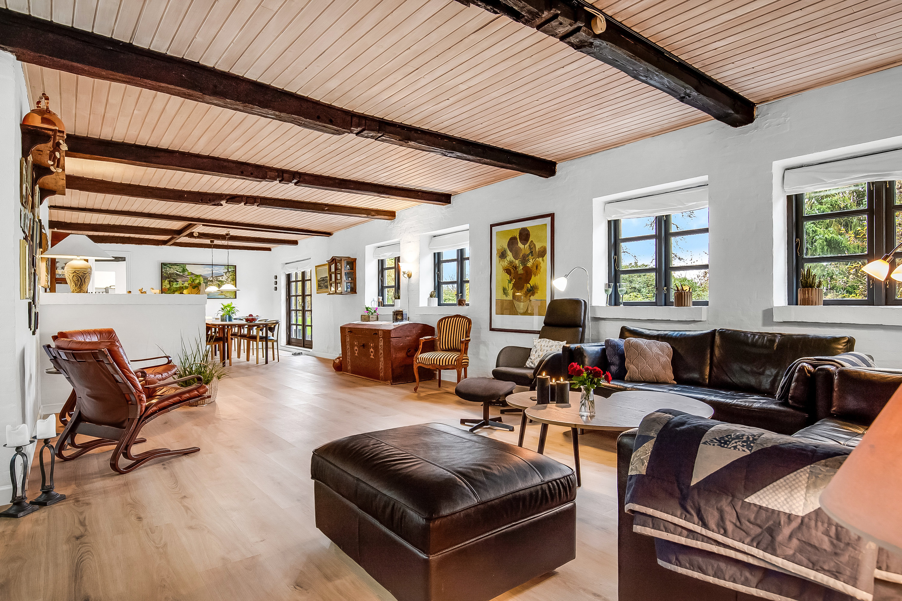 Fremhævet stue billede i fuldskærmstilstand. Billede af Koldingvej 14, 6580 Vamdrup