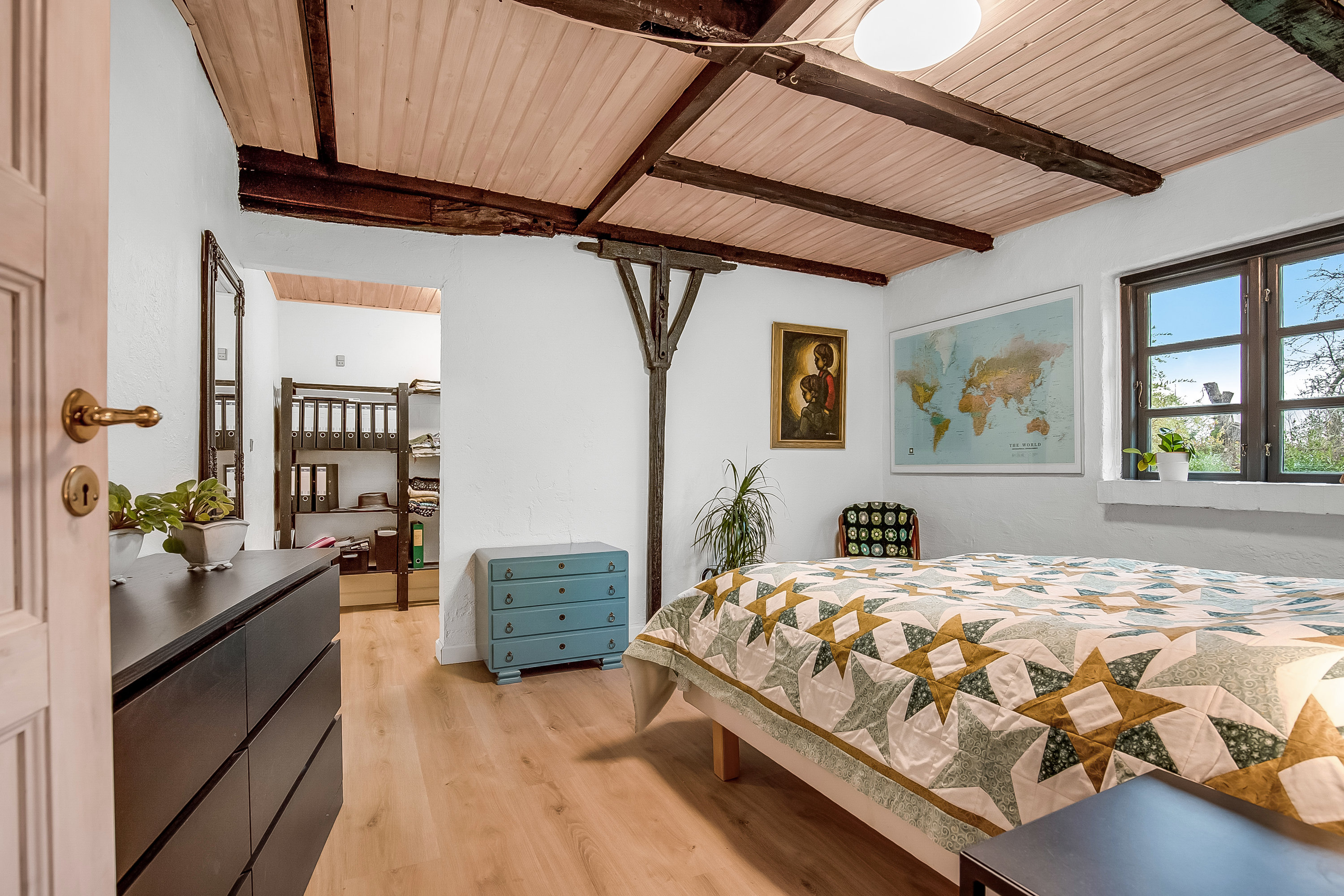 Fremhævet soveværelse billede i fuldskærmstilstand. Billede af Koldingvej 14, 6580 Vamdrup