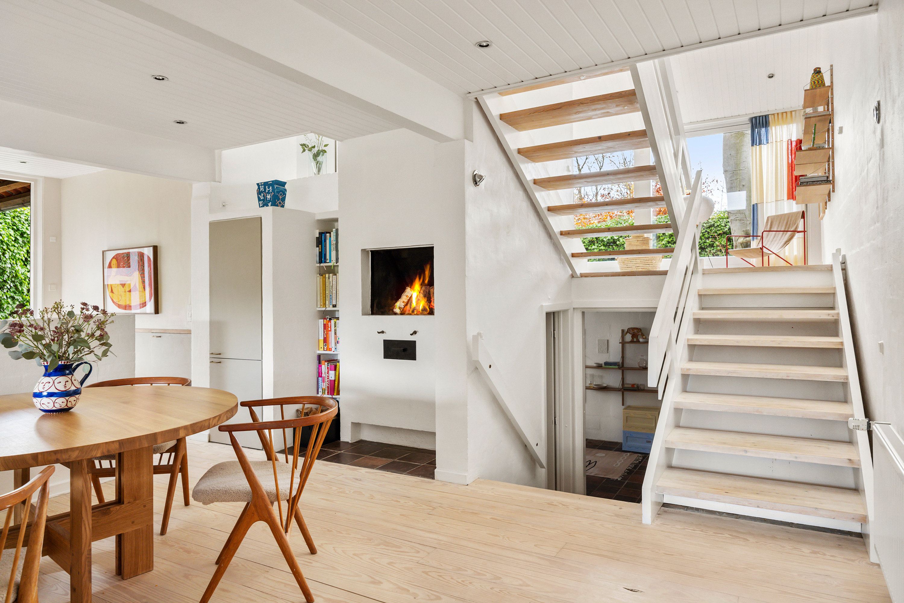 Fremhævet spisestue billede i fuldskærmstilstand. Billede af Klampenborgvej 10F, 2930 Klampenborg