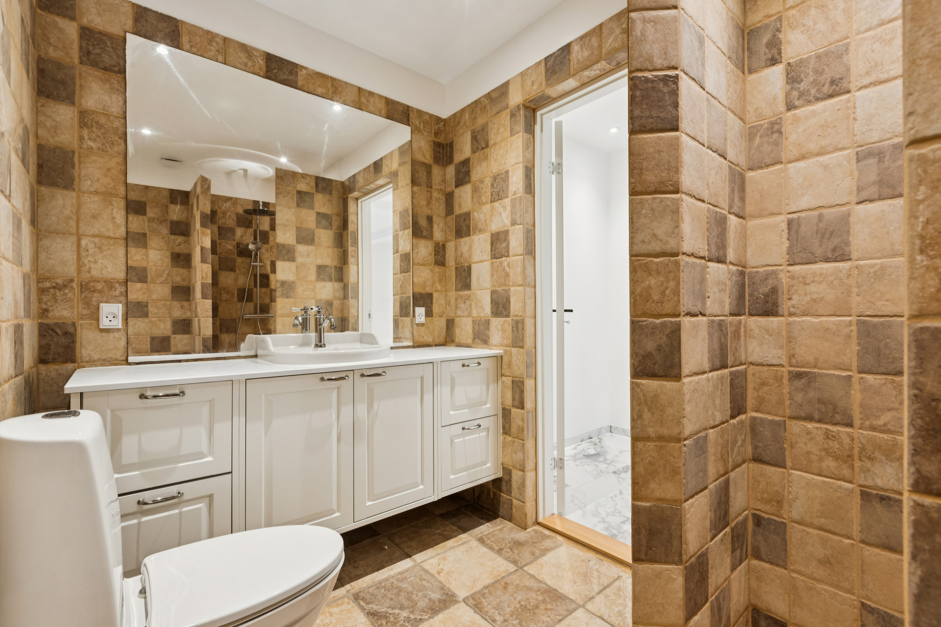 Fremhævet badeværelse billede i fuldskærmstilstand. Billede af Frieslandsvej 40B, 2791 Dragør