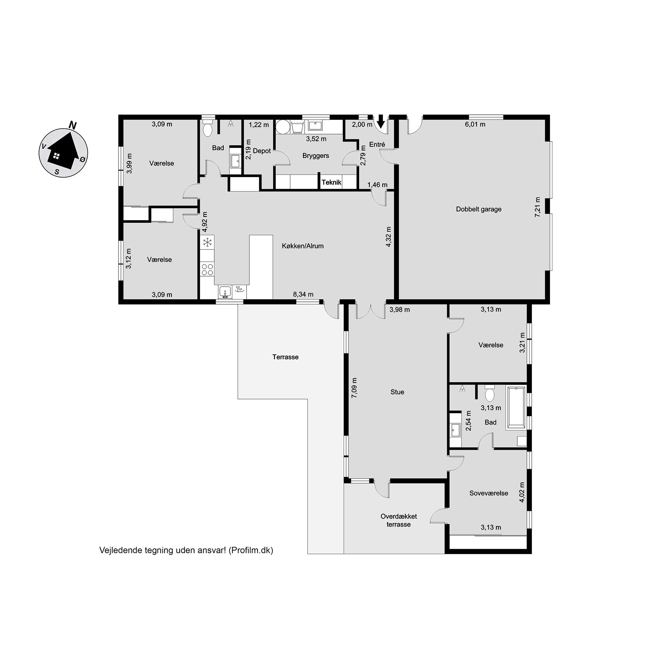 Plantegninger billede af Tirsbæk Søvej 43, Bredballe, 7120 Vejle Øst