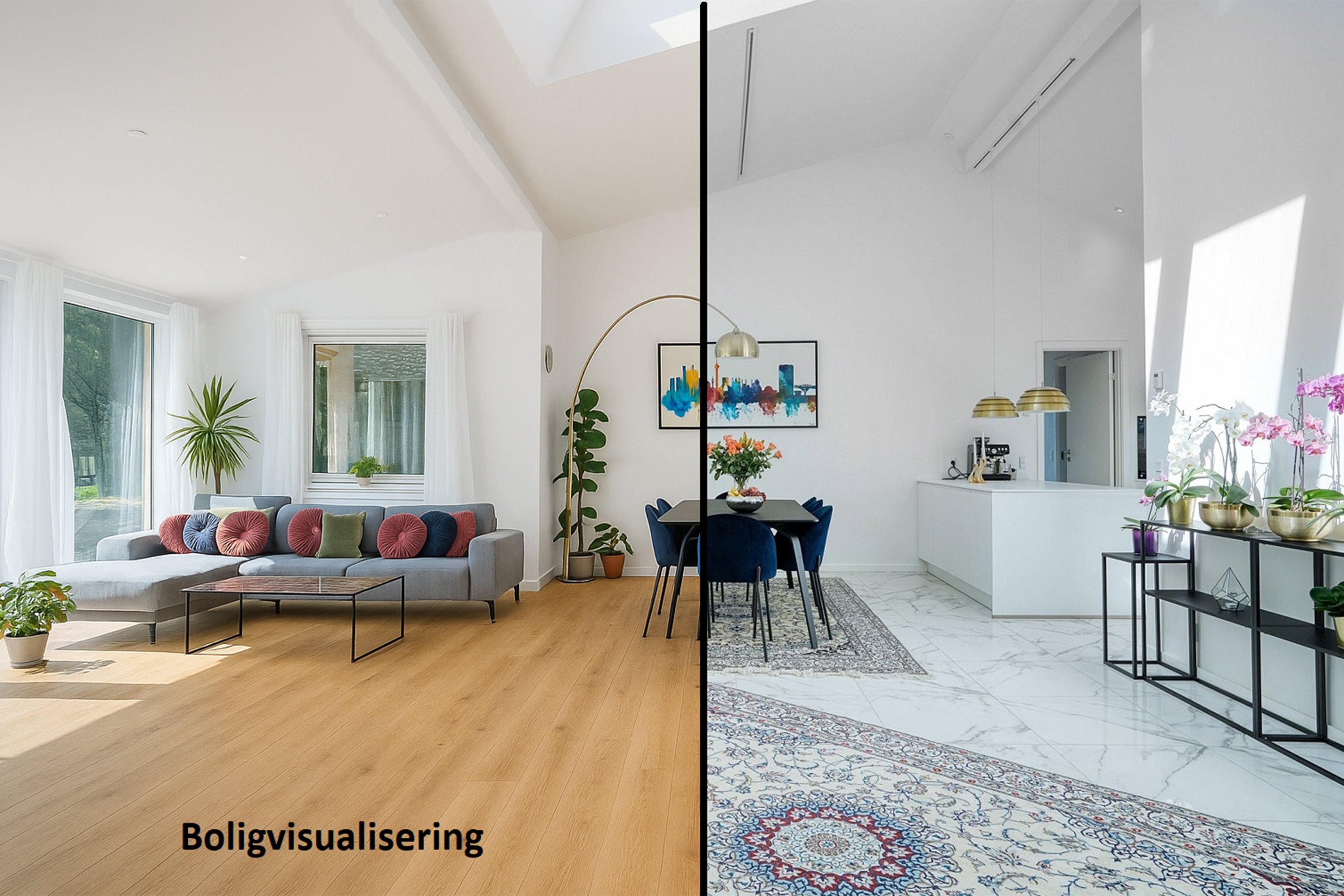 Miniaturebillede 2: stue. Billede af Harestien 19, 2880 Bagsværd