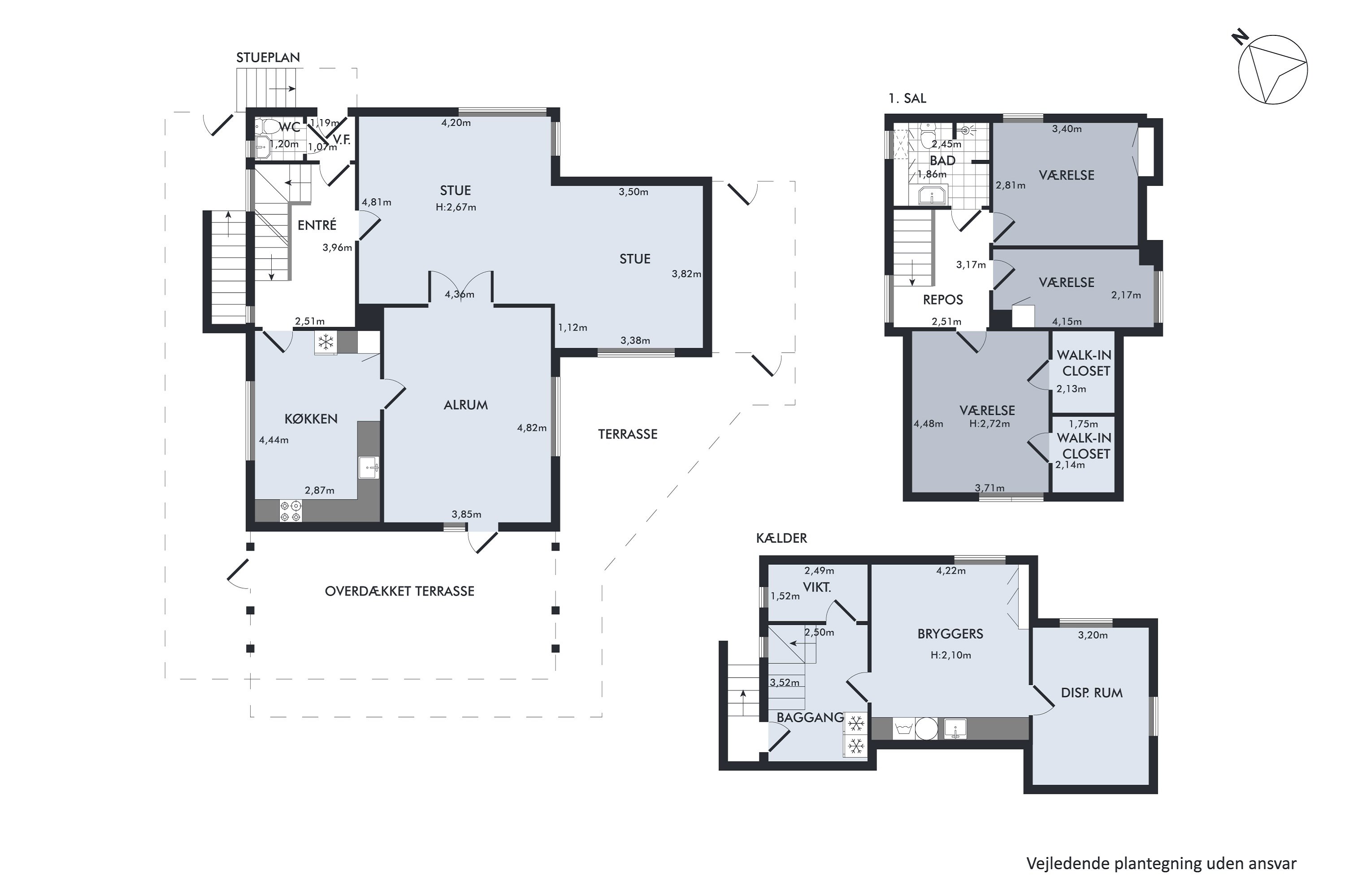 Plantegninger billede af Sygehusvej 15, 8950 Ørsted