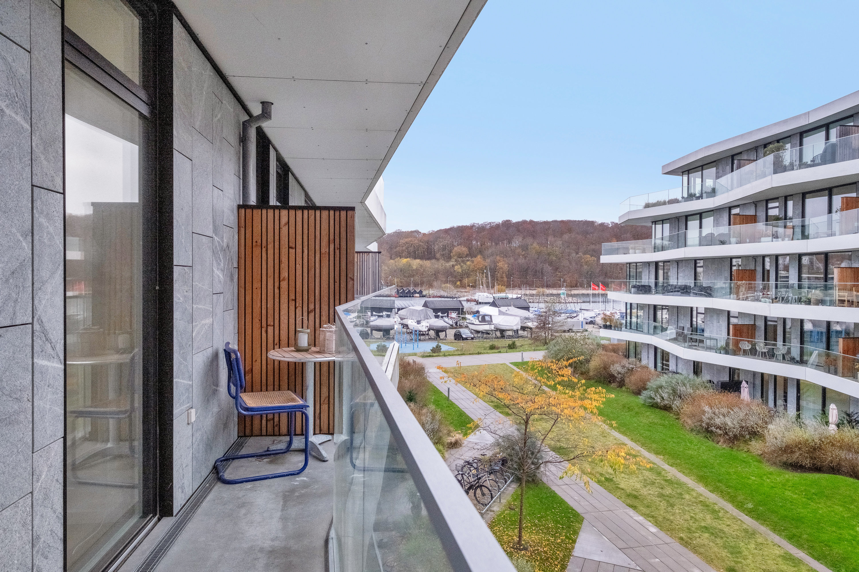 Fremhævet altan billede i fuldskærmstilstand. Billede af Esther Aggebos Gade 36, 2. th., 8000 Aarhus C