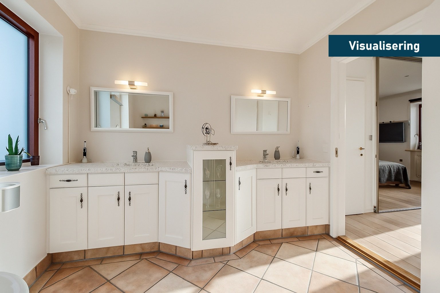 Fremhævet badeværelse-visualisering billede i fuldskærmstilstand. Billede af Åsvej 5, Silstrup, 7700 Thisted