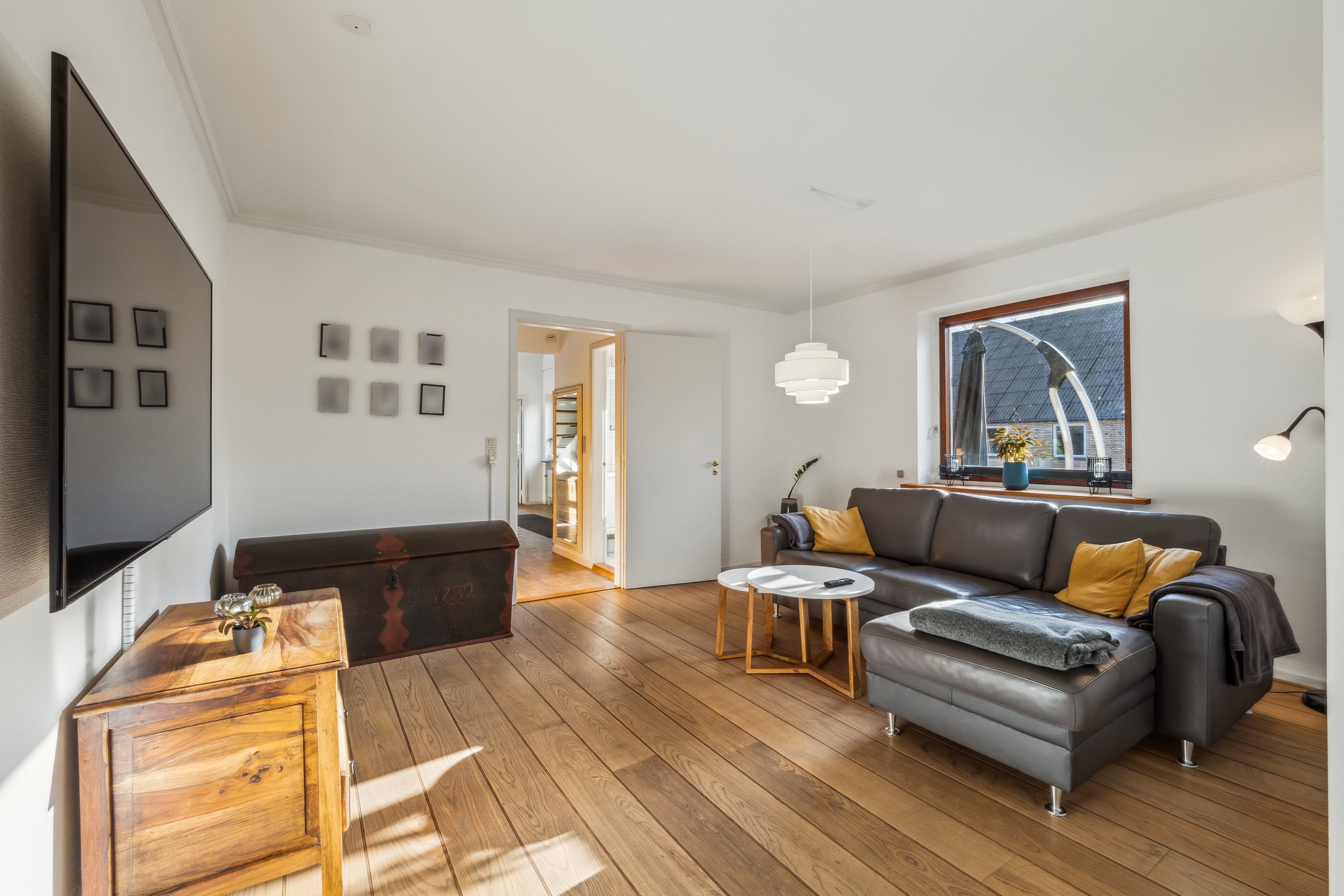 Fremhævet stue billede i fuldskærmstilstand. Billede af Åsvej 5, Silstrup, 7700 Thisted