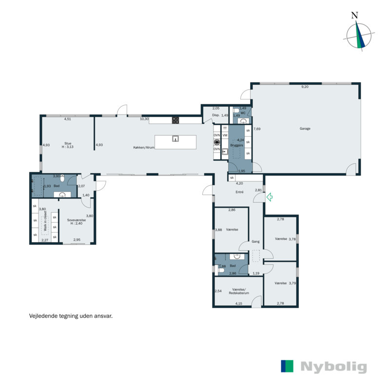 Plantegninger billede af Fladhøjparken 61, 6230 Rødekro
