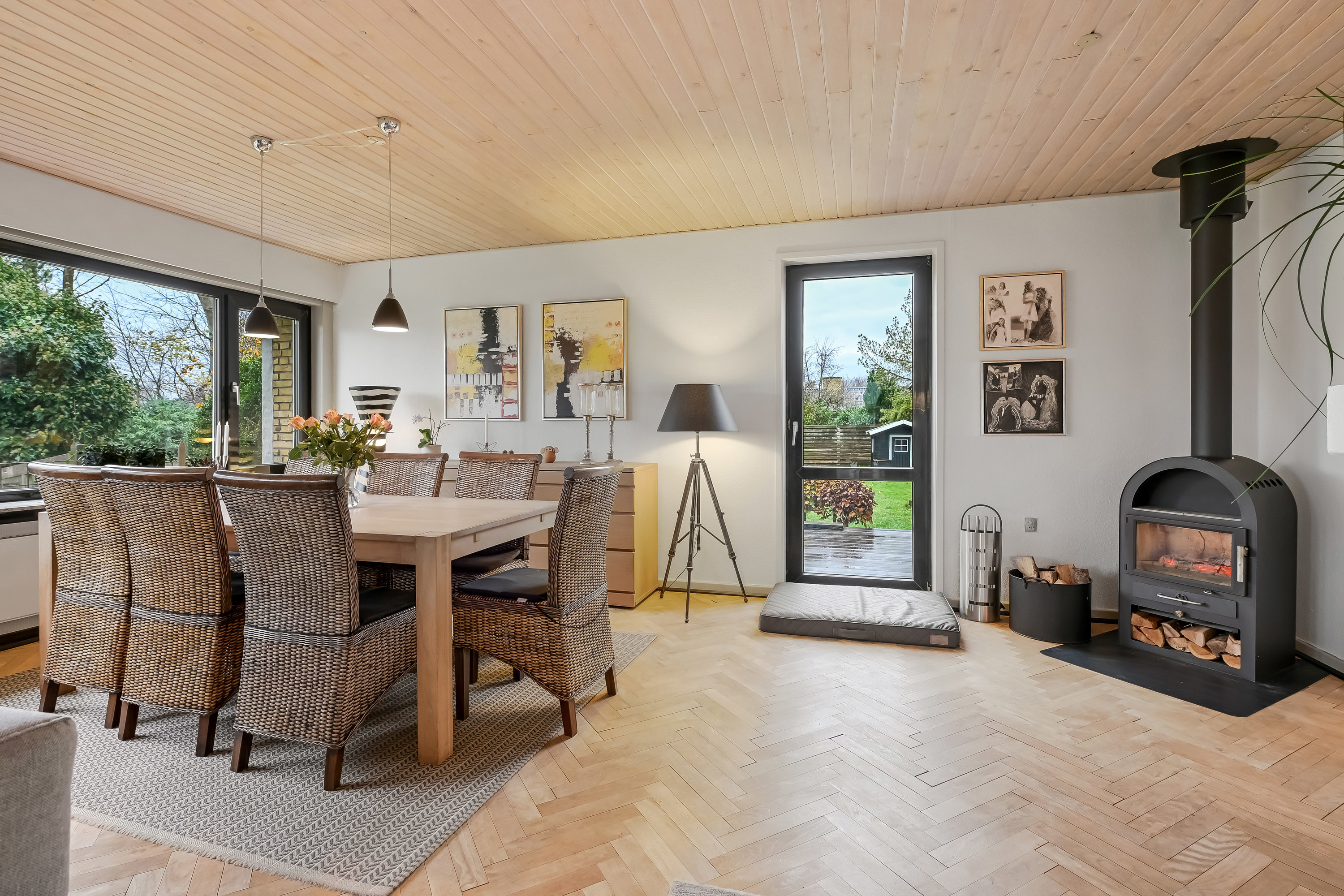 Miniaturebillede 1: stue. Billede af Bogfinkevej 15, 7190 Billund