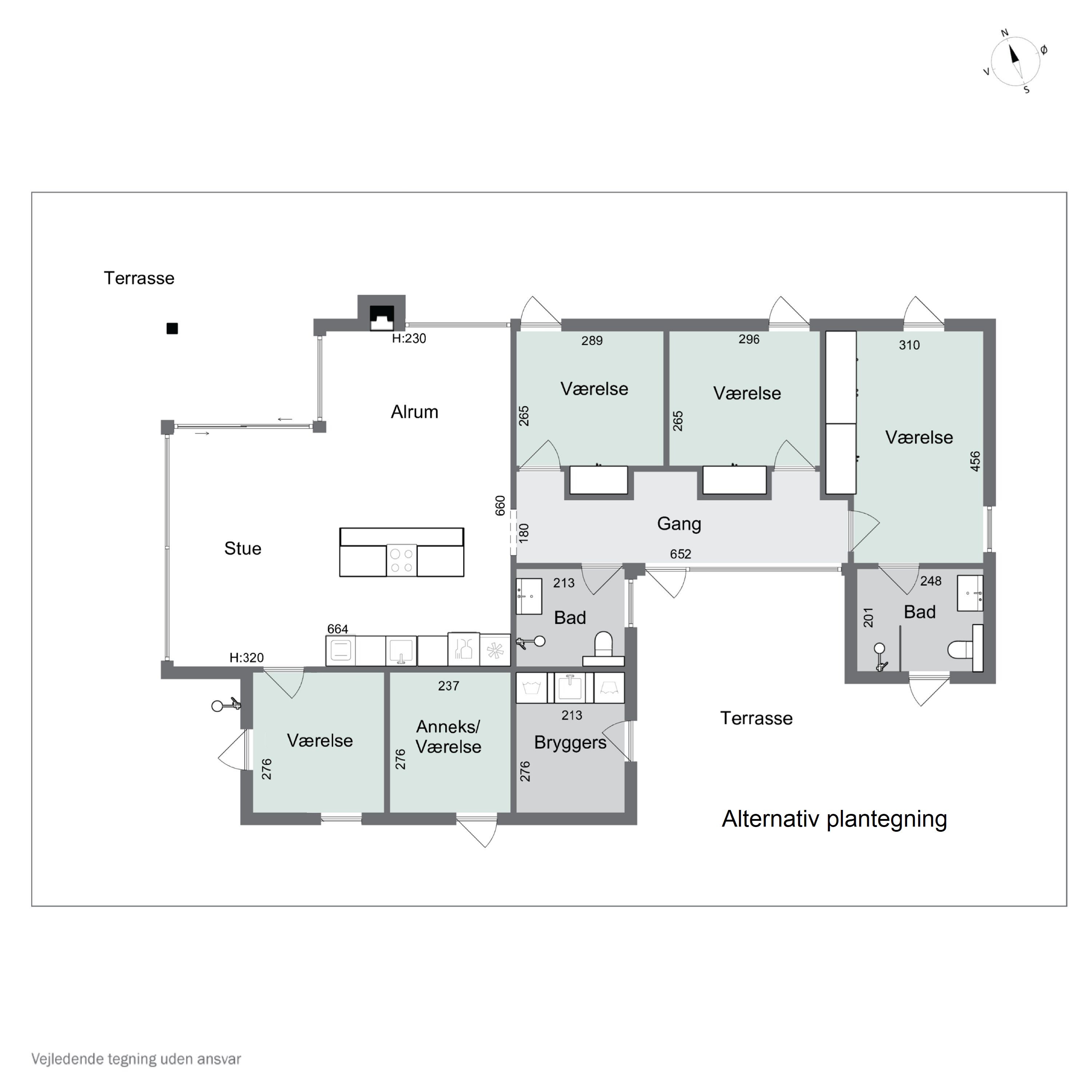 Plantegninger billede af Skovsøen 23, Løjt Nørreskov, 6200 Aabenraa