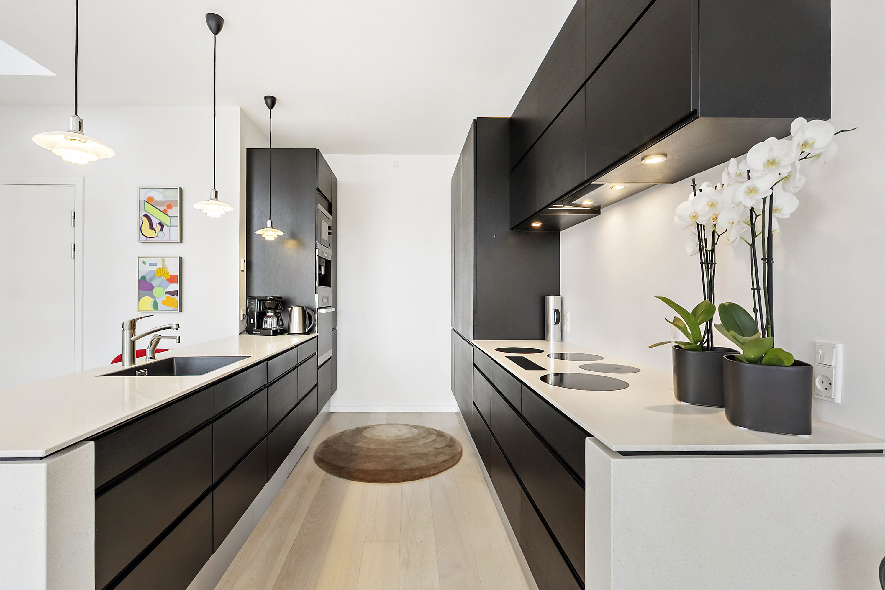 Fremhævet køkken billede i fuldskærmstilstand. Billede af Kildespringet 6, 1. tv., 6200 Aabenraa