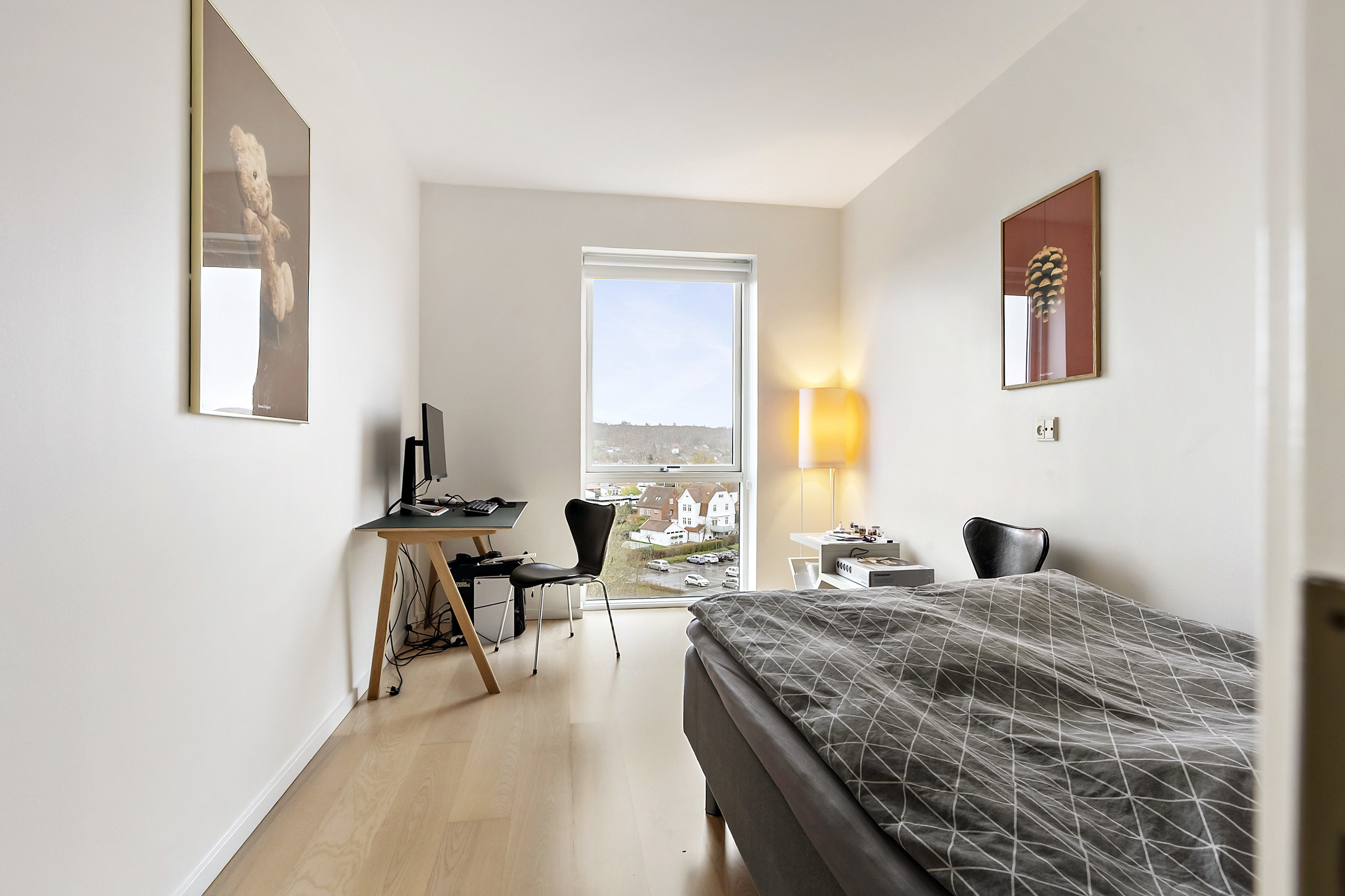 Fremhævet soveværelse billede i fuldskærmstilstand. Billede af Kildespringet 6, 1. tv., 6200 Aabenraa