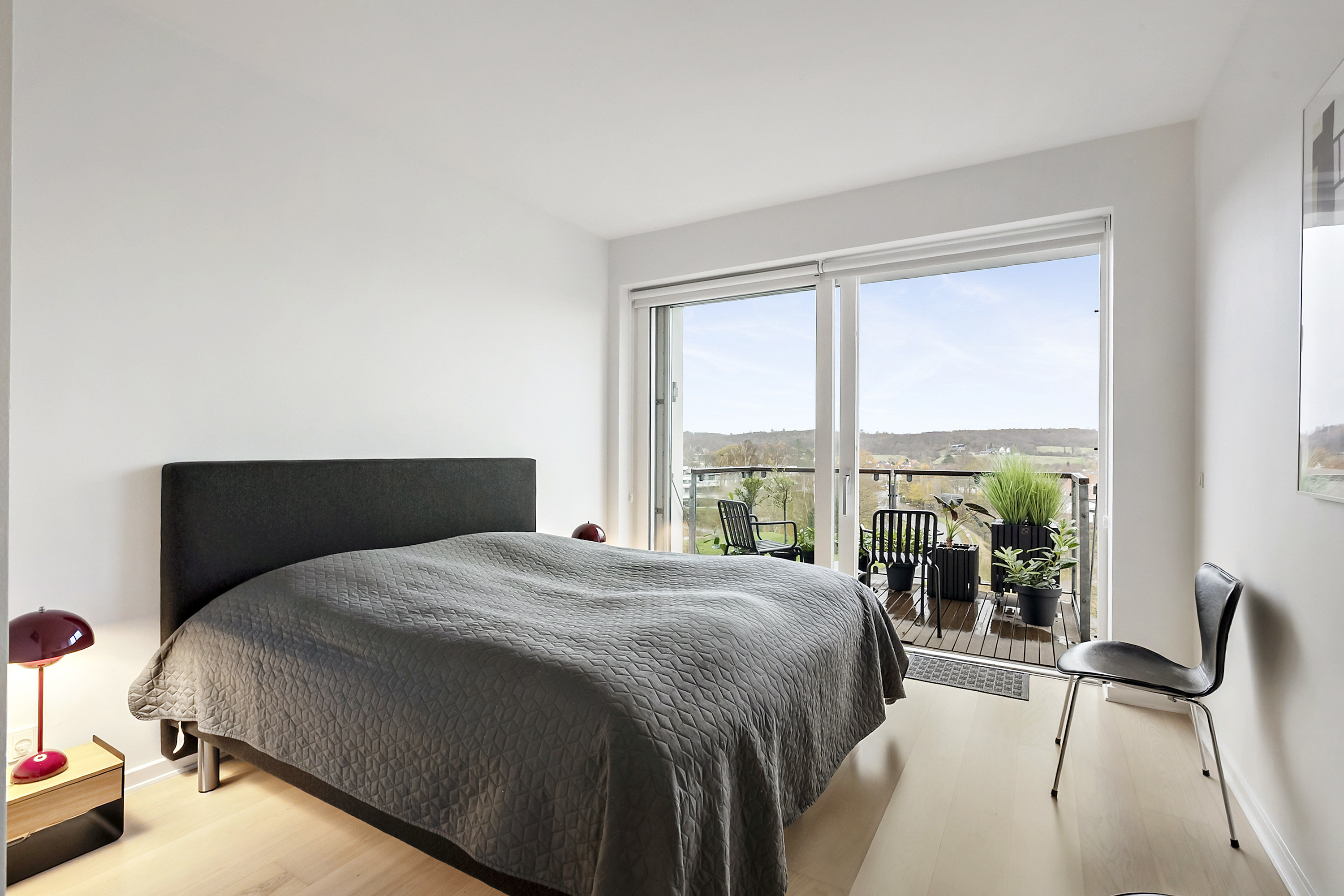 Fremhævet soveværelse billede i fuldskærmstilstand. Billede af Kildespringet 6, 1. tv., 6200 Aabenraa