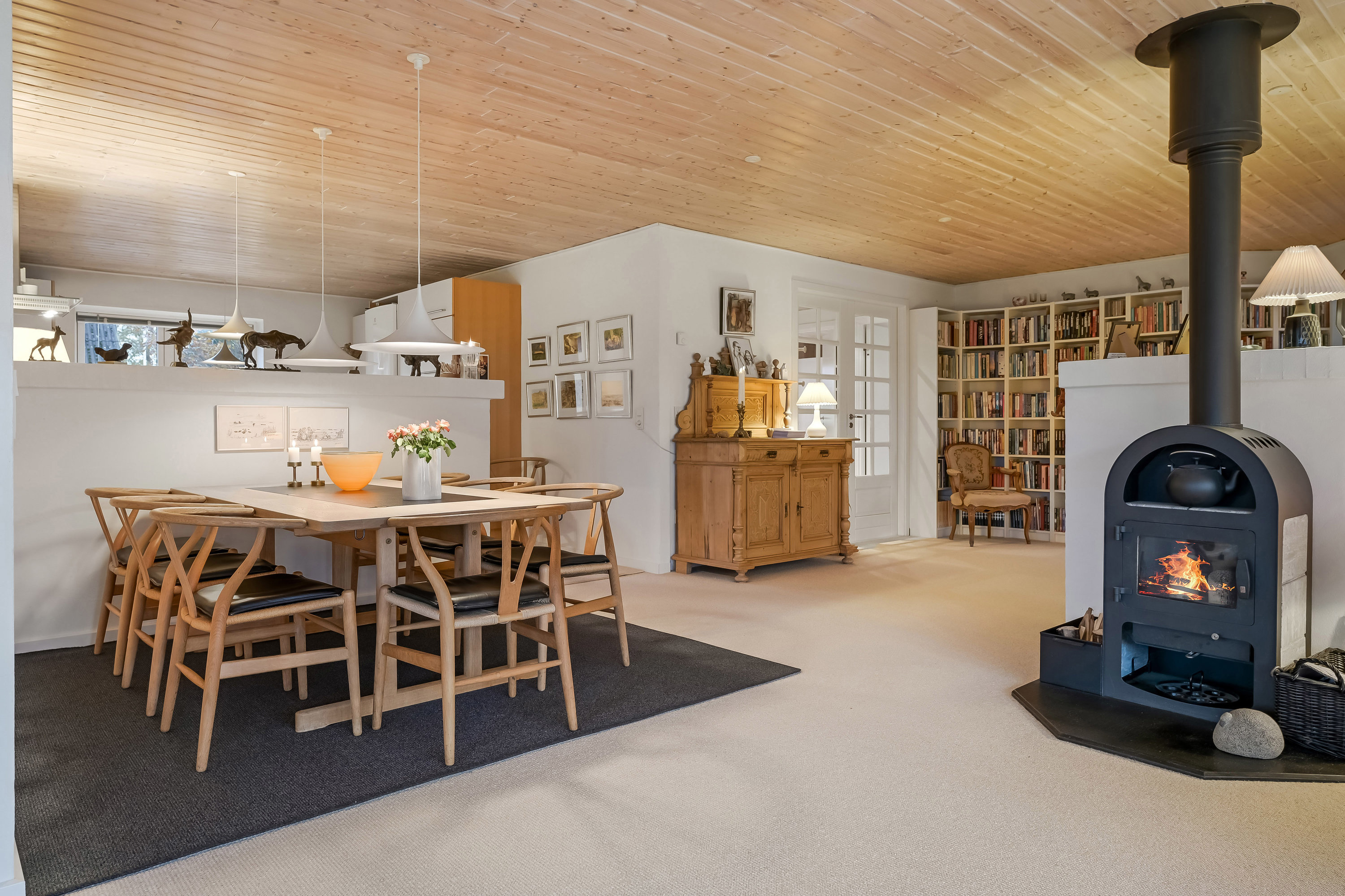 Fremhævet stue billede i fuldskærmstilstand. Billede af Åglimt 29, 7200 Grindsted