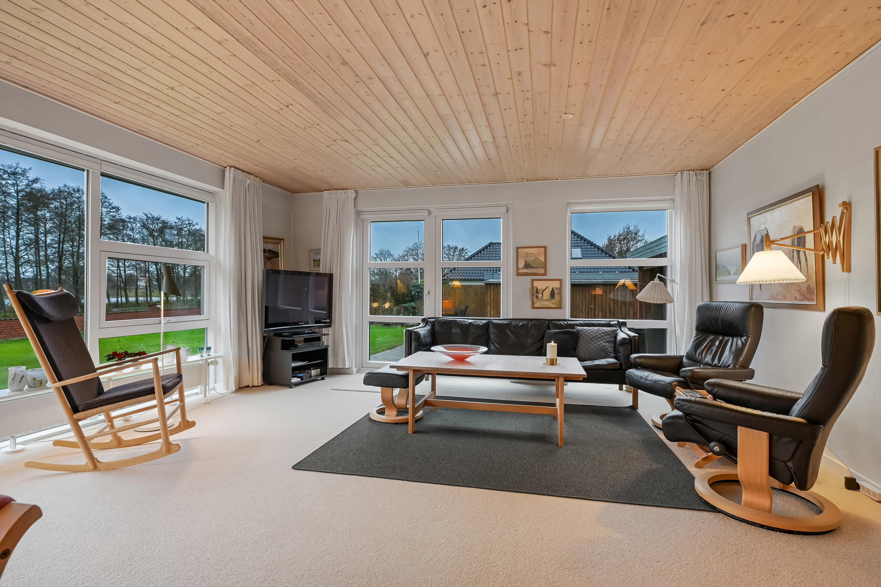 Fremhævet stue billede i fuldskærmstilstand. Billede af Åglimt 29, 7200 Grindsted