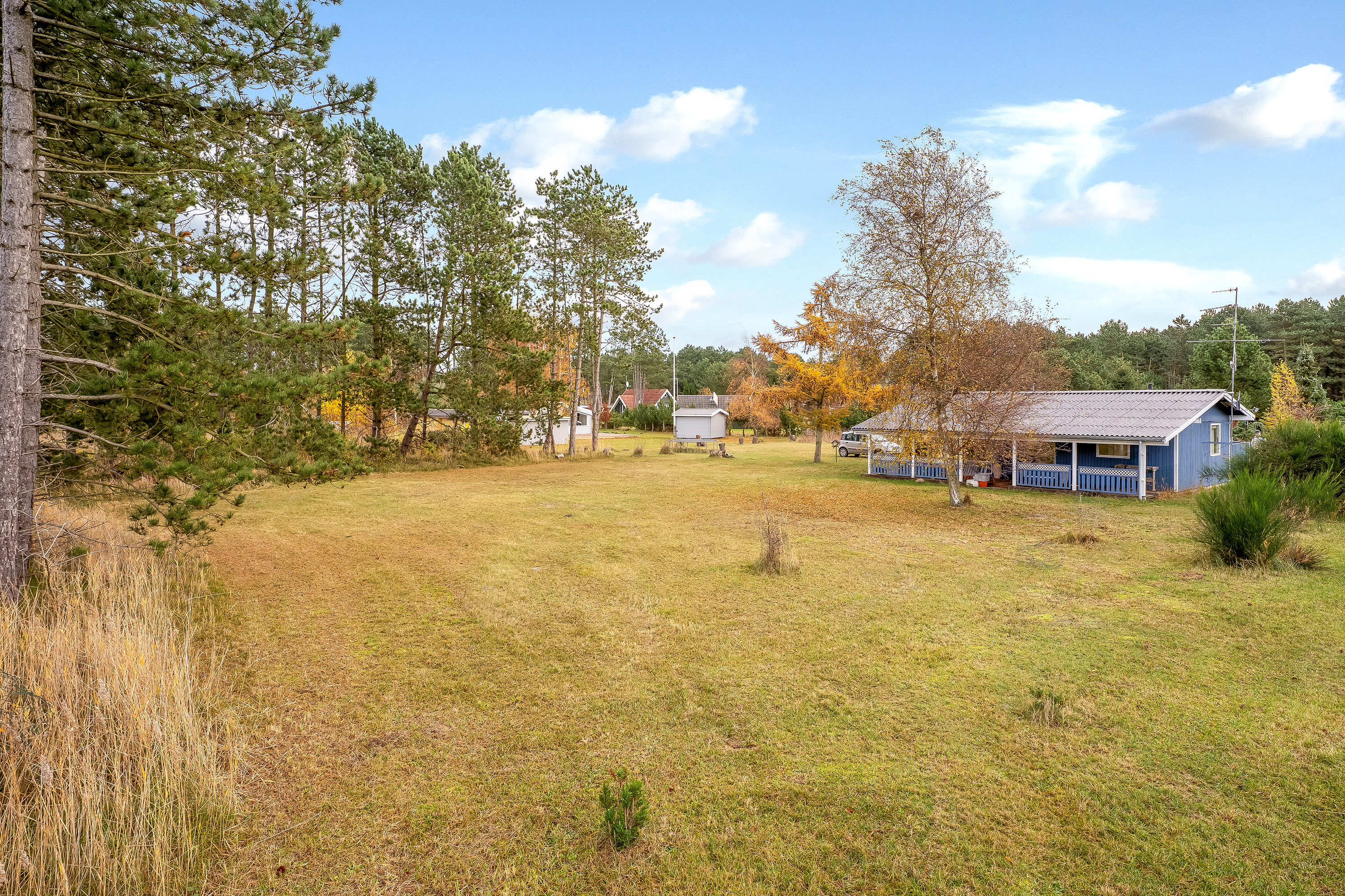 Miniaturebillede 1: have. Billede af Solsortevænget 9, Saksfjed Ø, 4970 Rødby