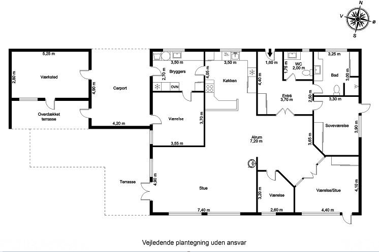 Plantegninger billede af Åglimt 29, 7200 Grindsted
