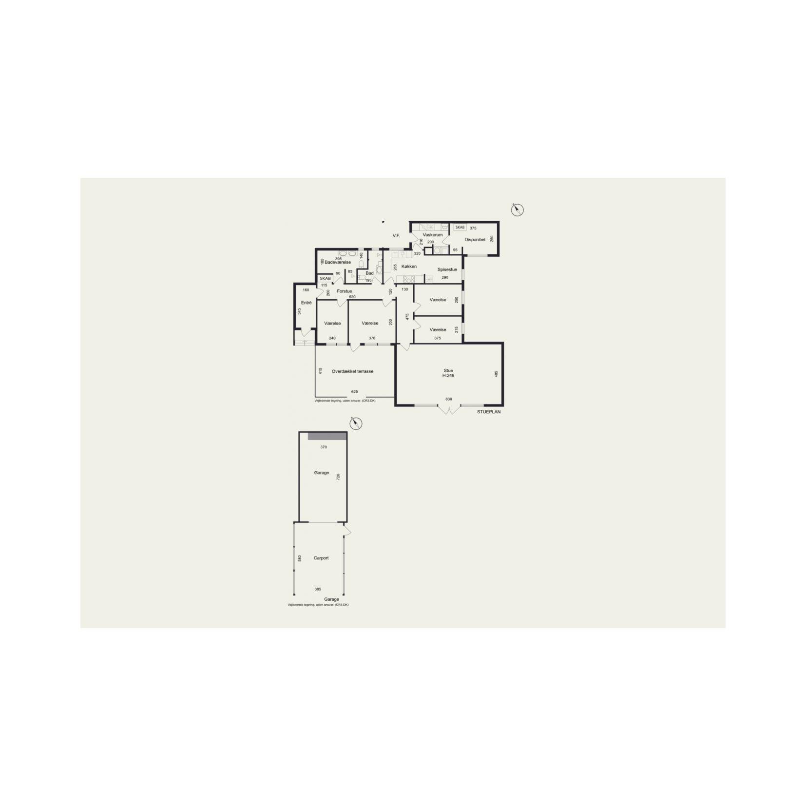 Plantegninger billede af Birkerød Parkvej 131, 3460 Birkerød