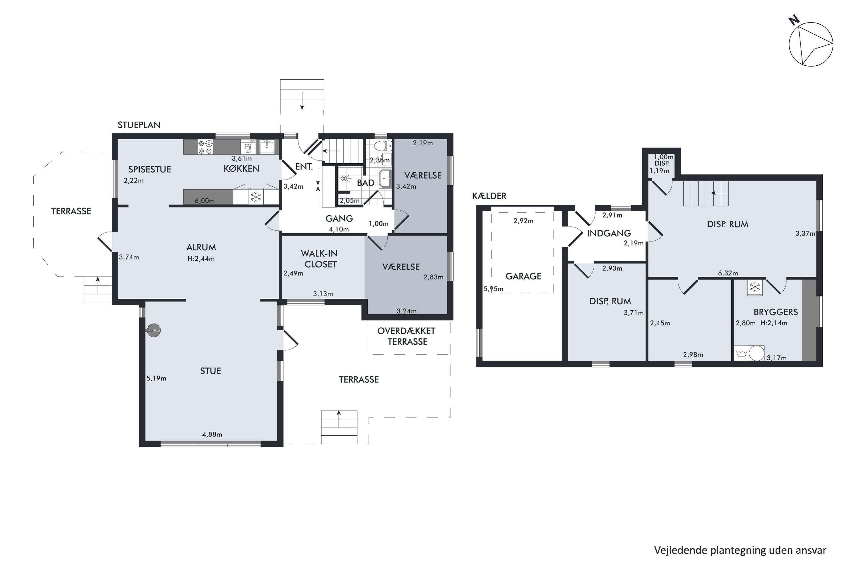 Plantegninger billede af Munkebakken 14, 8400 Ebeltoft