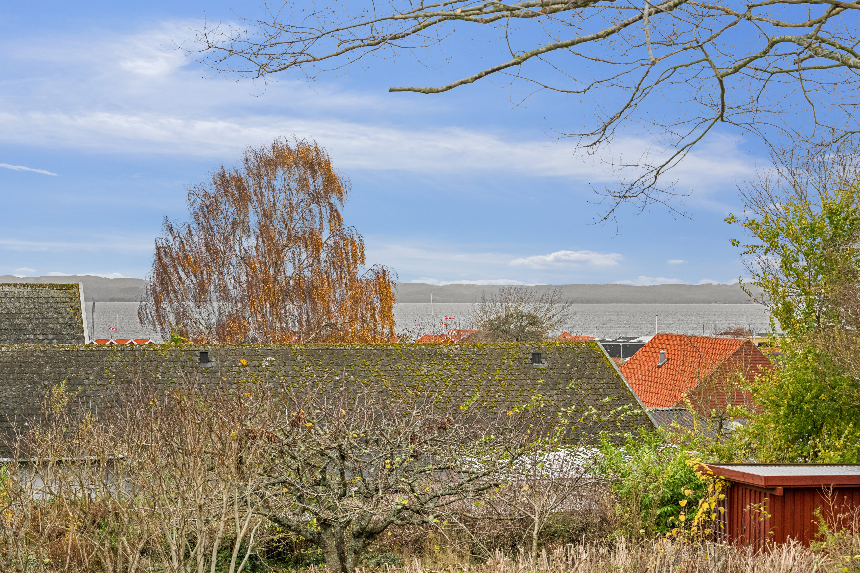 Fremhævet have billede i fuldskærmstilstand. Billede af Munkebakken 14, 8400 Ebeltoft