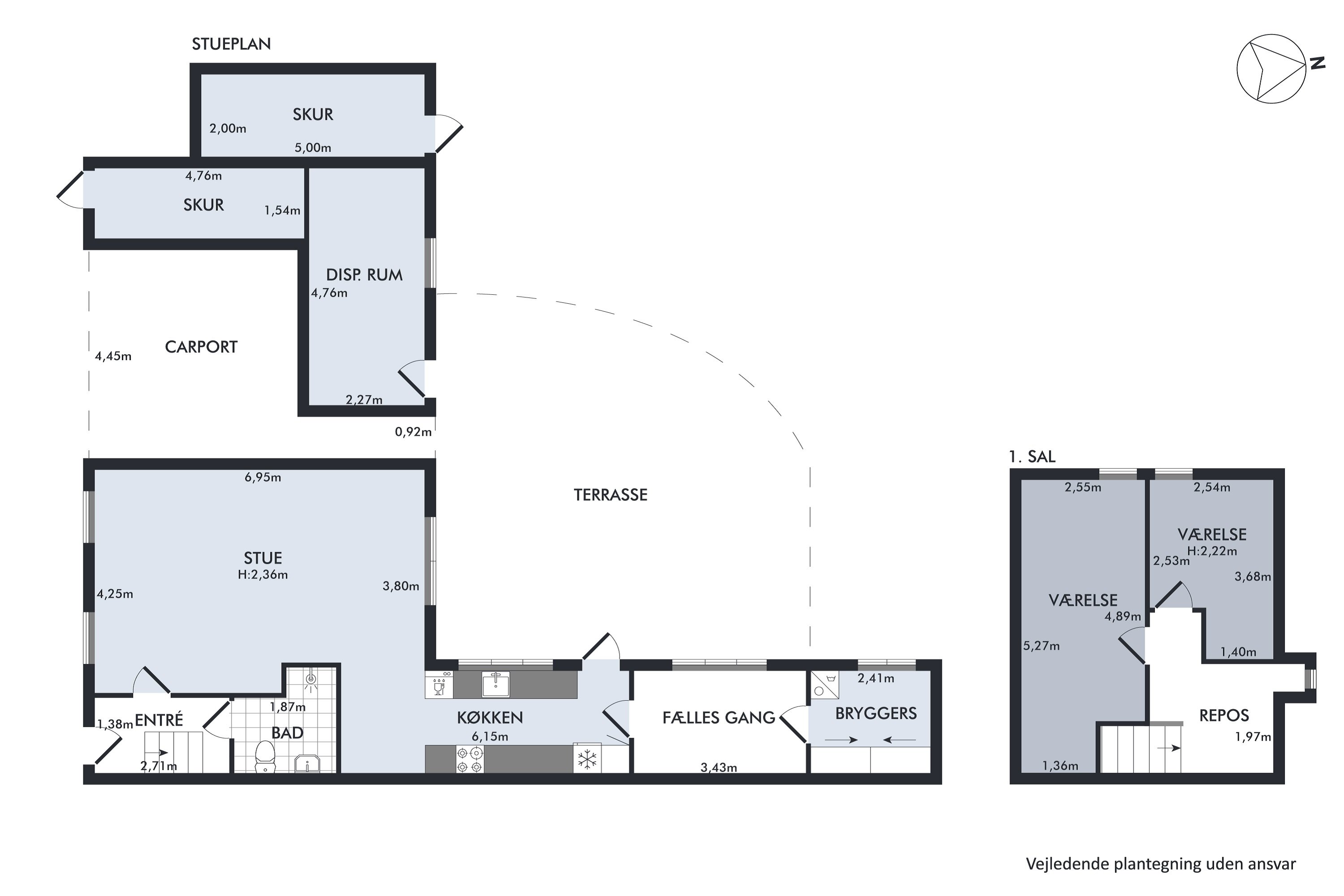Plantegninger billede af Frederiksvej 19, 7900 Nykøbing M