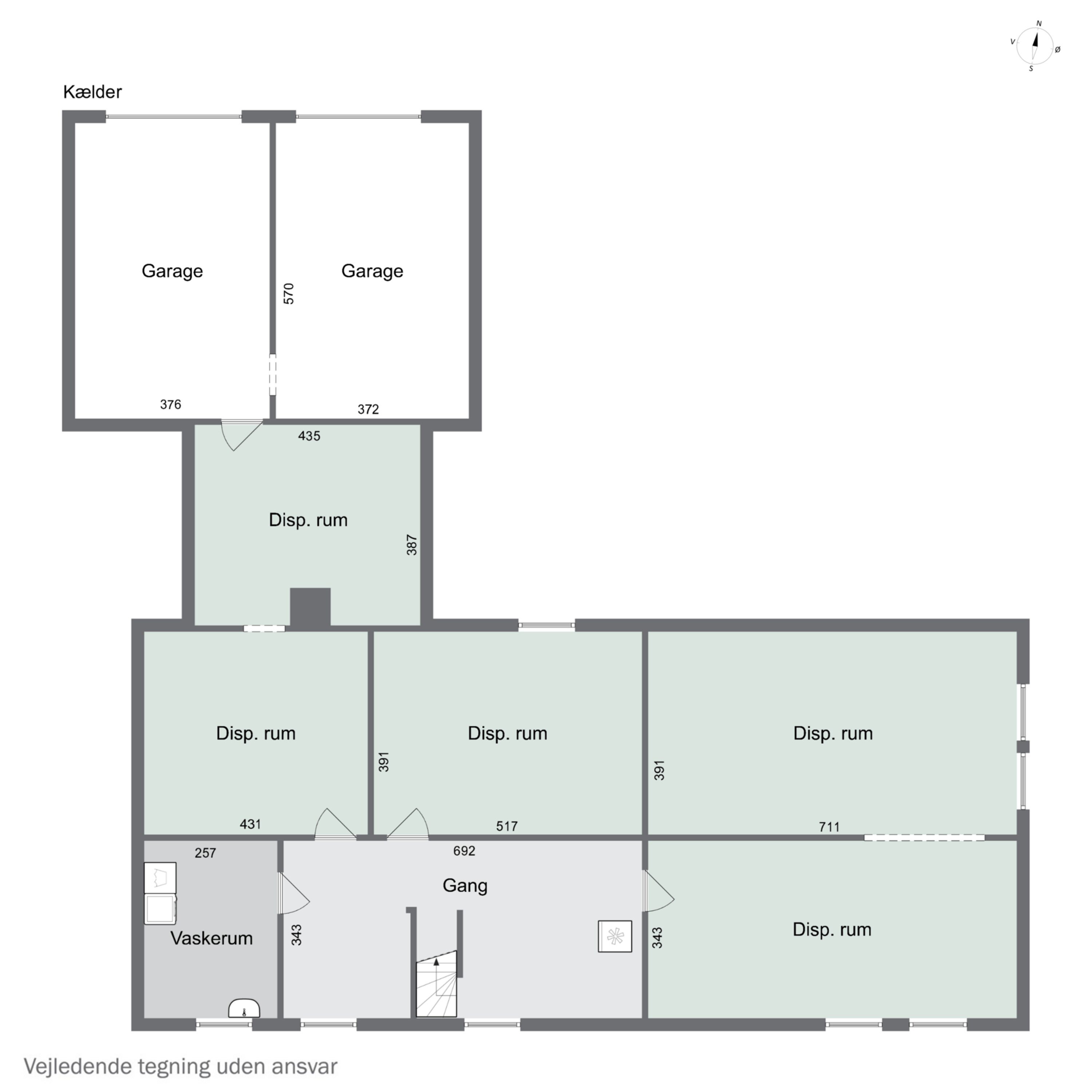 Plantegninger billede af H.P. Simonsens Allé 185, Sanderum, 5250 Odense SV