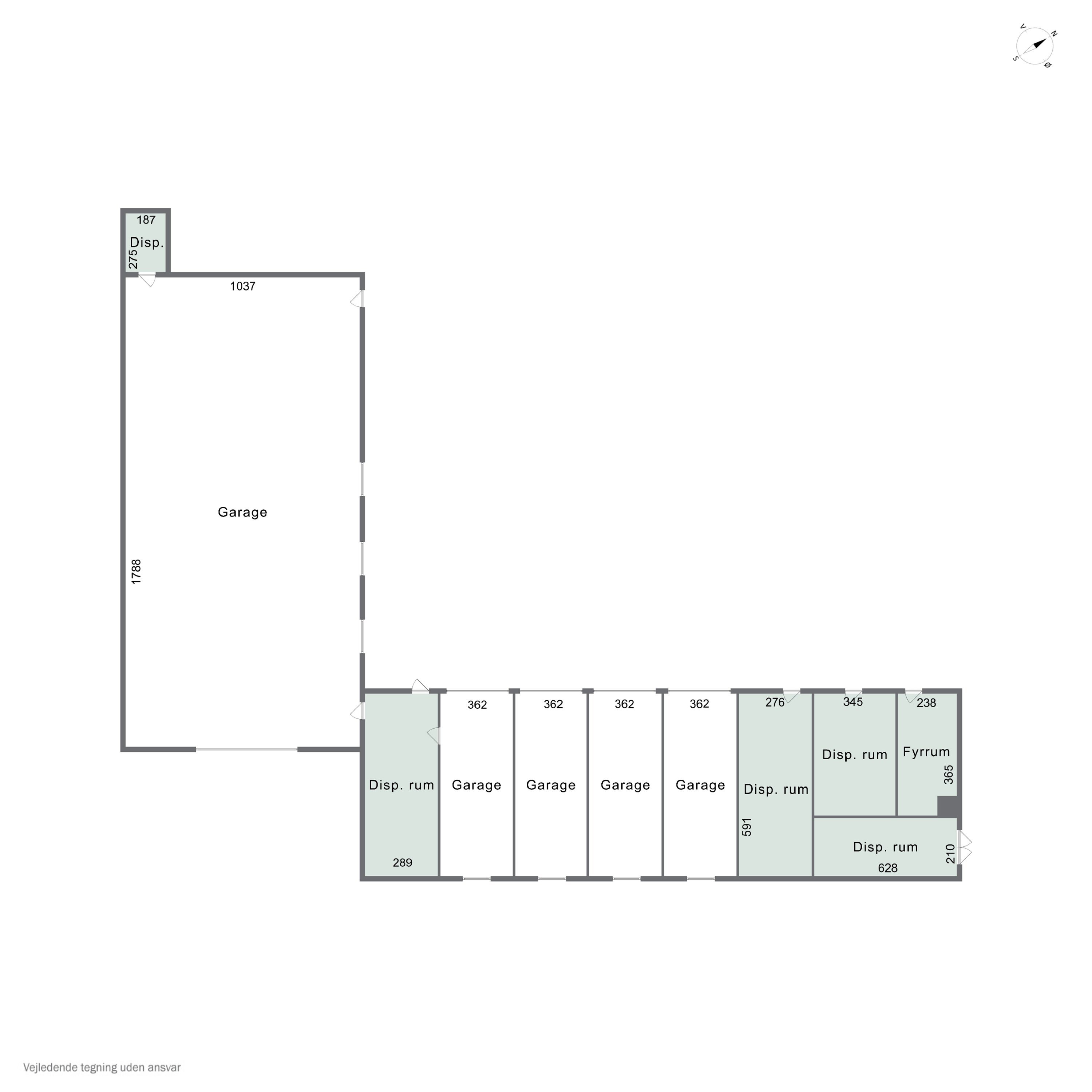 Plantegninger billede af Åsvej 5, Silstrup, 7700 Thisted