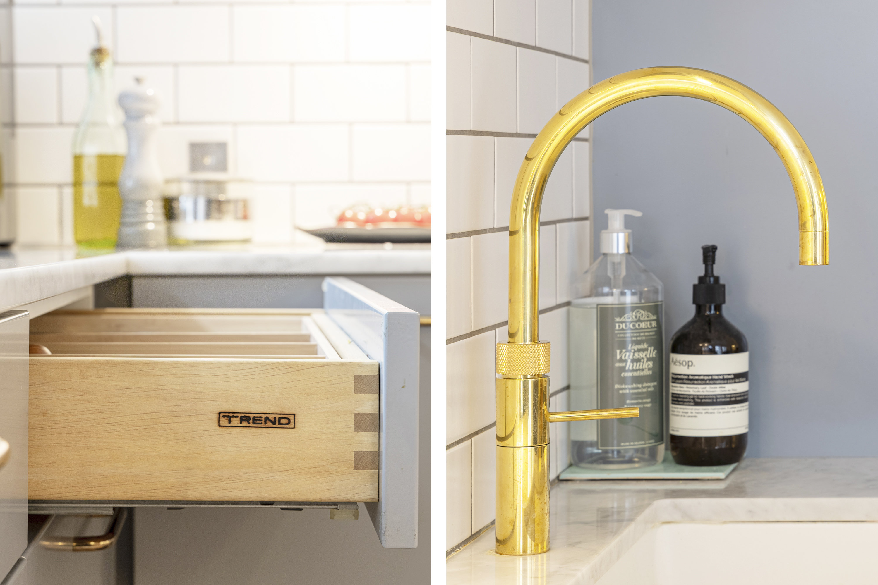 Fremhævet køkken billede i fuldskærmstilstand. Billede af Store Kongensgade 55, 2. th., 1264 København K