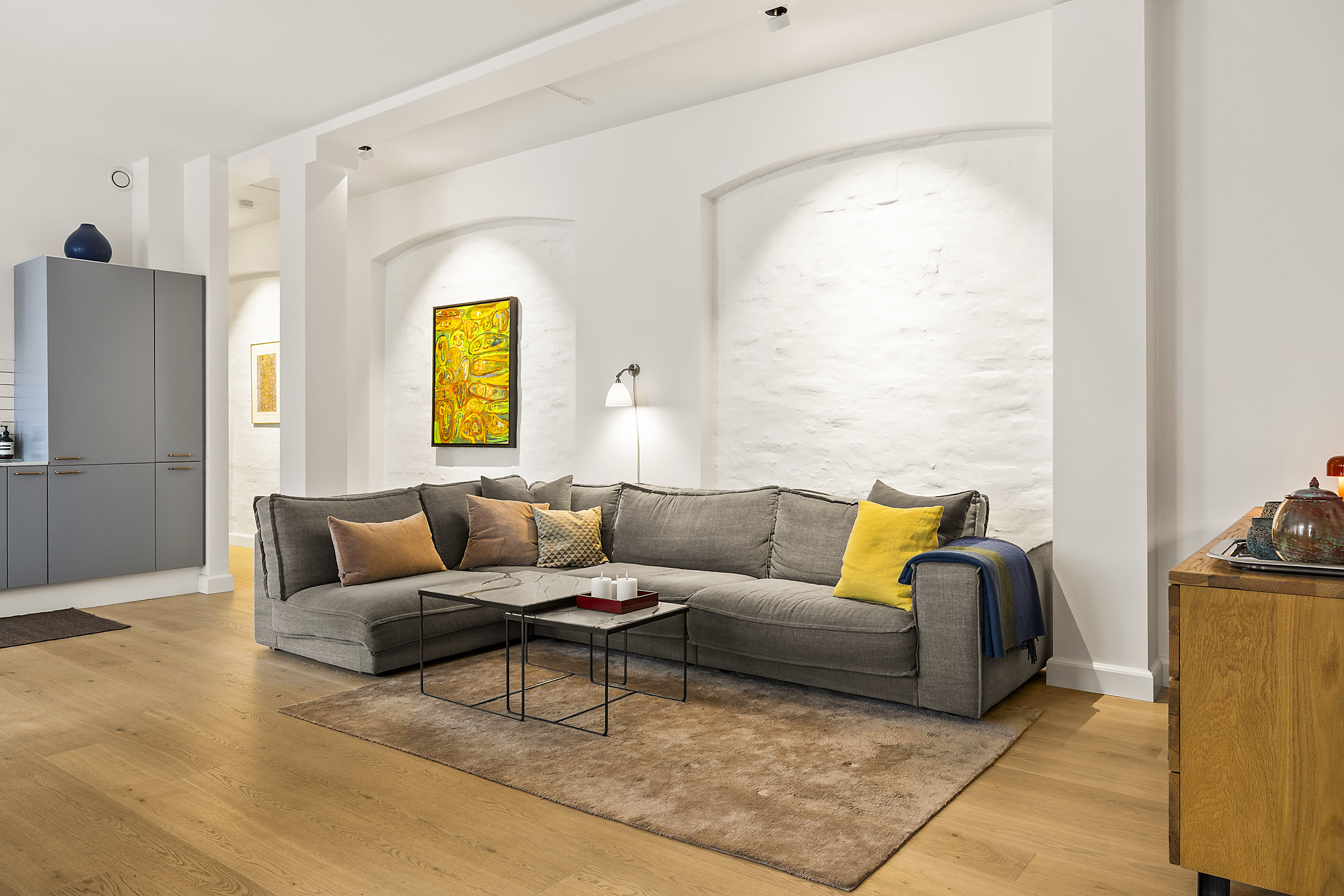 Fremhævet stue billede i fuldskærmstilstand. Billede af Store Kongensgade 55, 2. th., 1264 København K