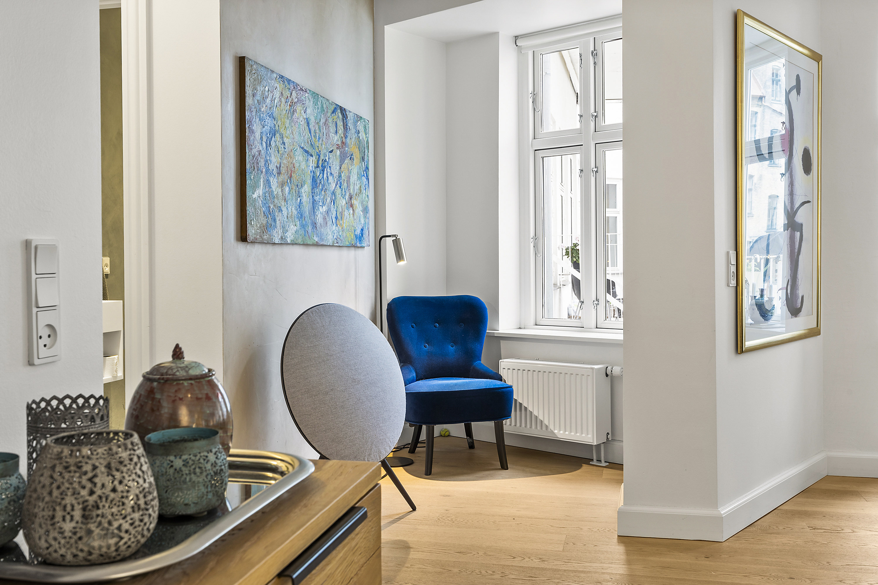 Fremhævet stue billede i fuldskærmstilstand. Billede af Store Kongensgade 55, 2. th., 1264 København K