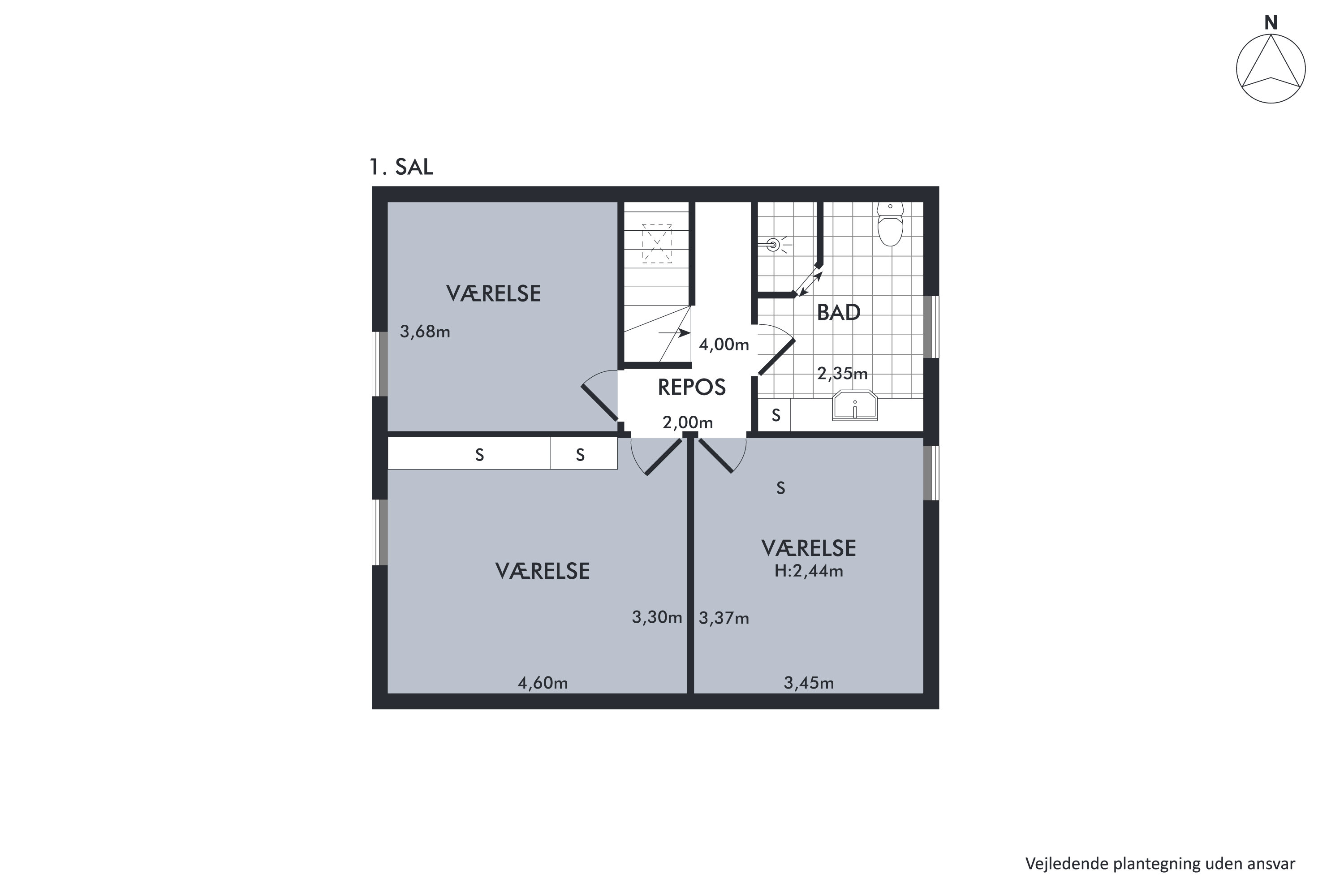 Plantegninger billede af Pedersvej 62, 4600 Køge