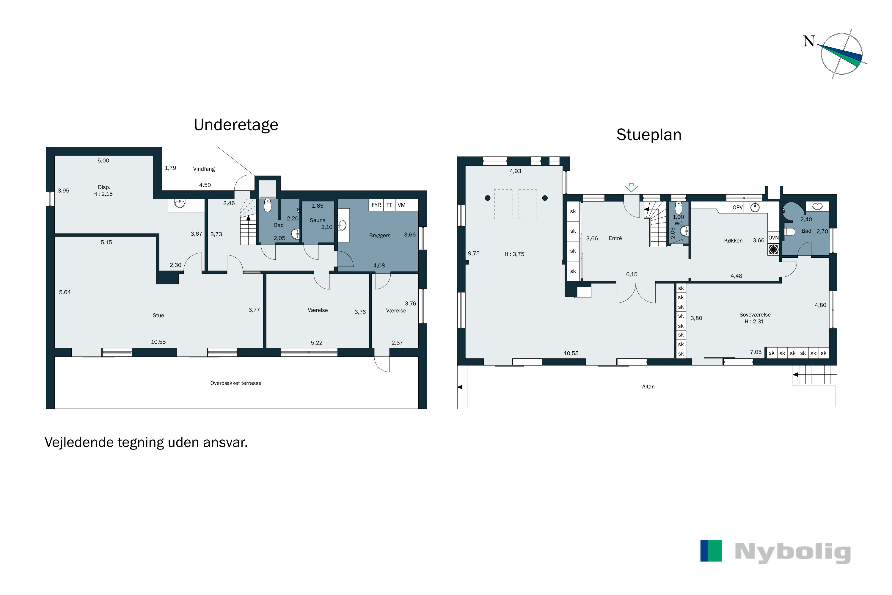 Plantegninger billede af Birkebakken 31, 2840 Holte