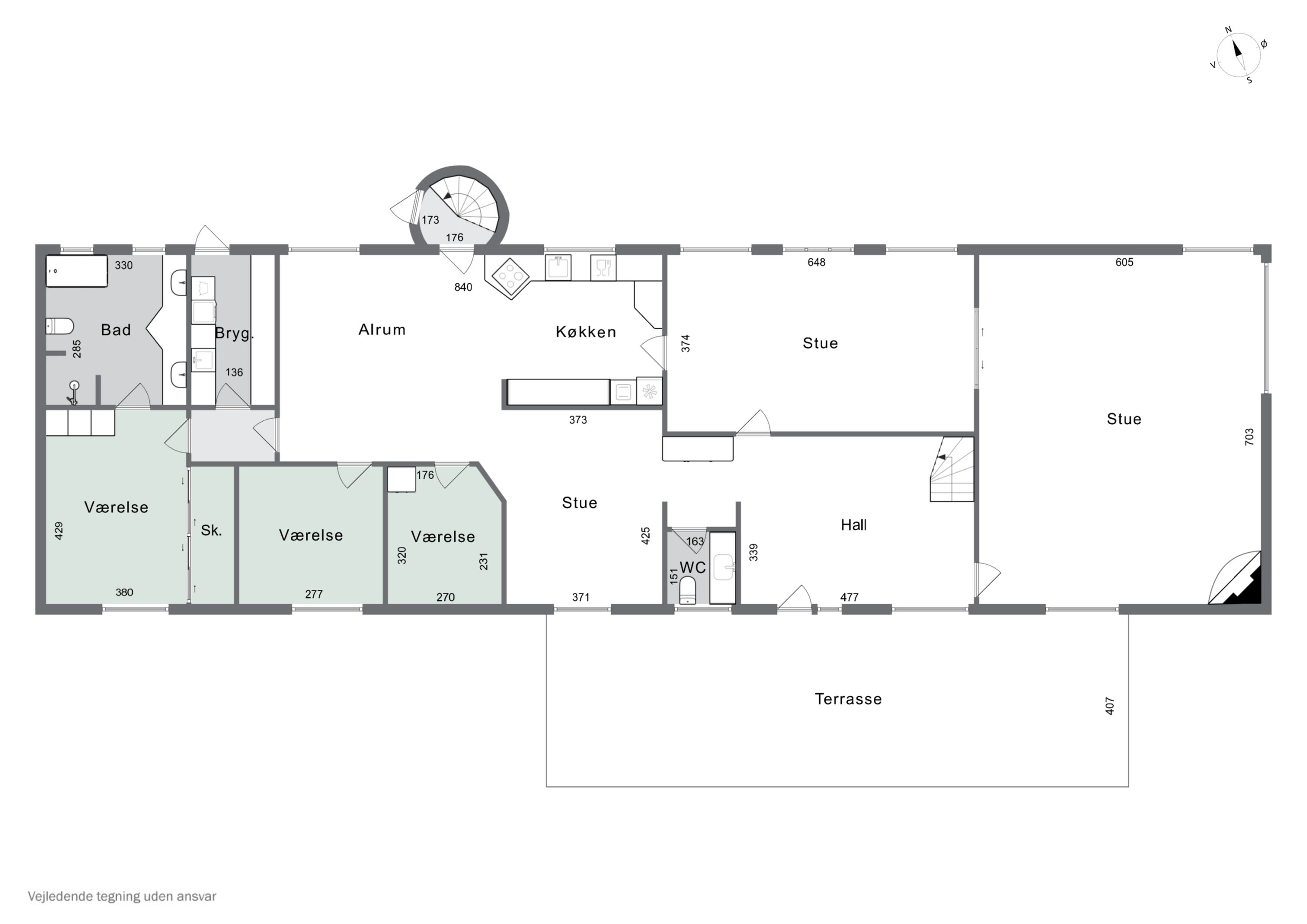 Plantegninger billede af Åsvej 5, Silstrup, 7700 Thisted
