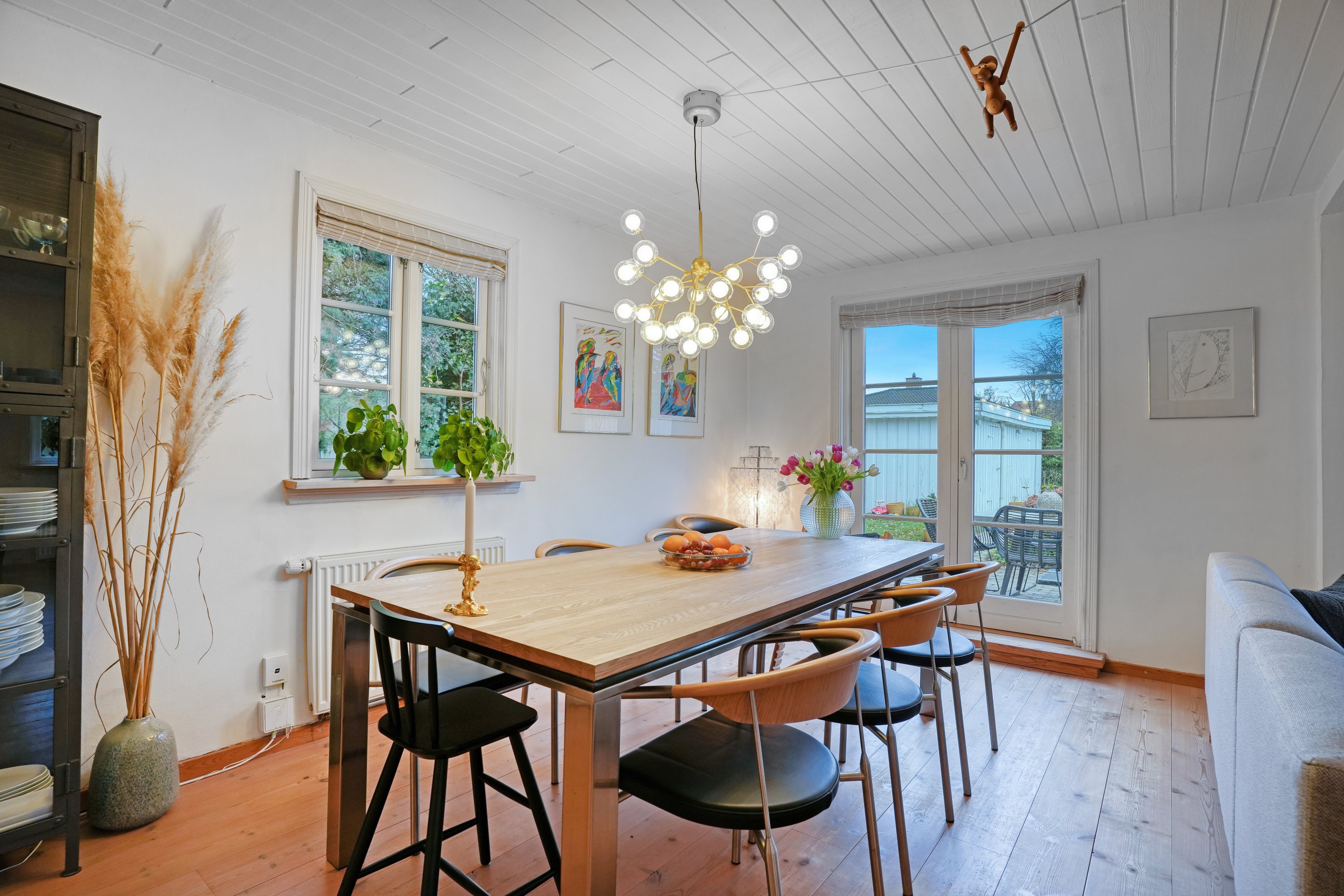 Fremhævet spisestue billede i fuldskærmstilstand. Billede af Hjemmevej 5, 2870 Dyssegård