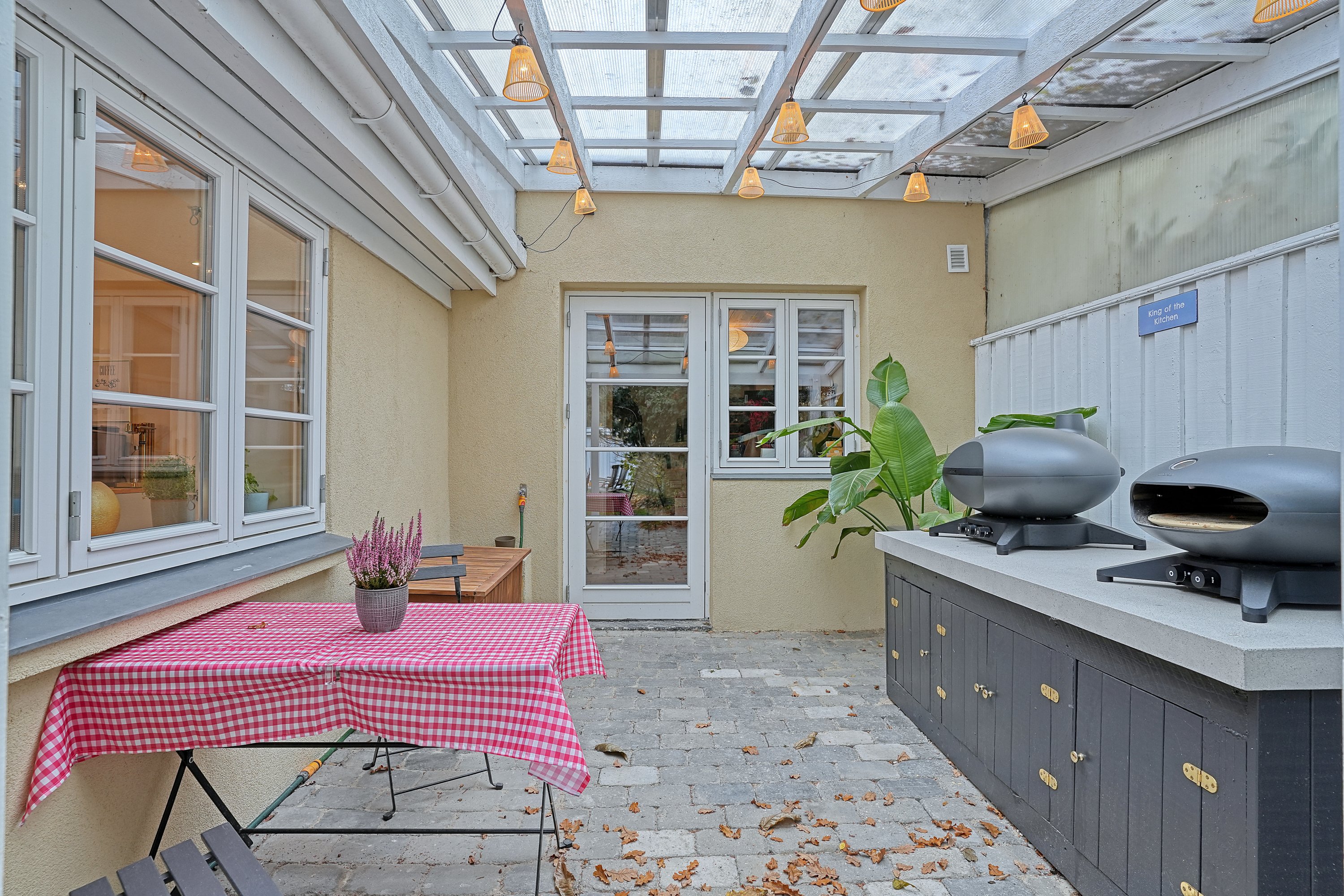 Fremhævet terrasse billede i fuldskærmstilstand. Billede af Hjemmevej 5, 2870 Dyssegård