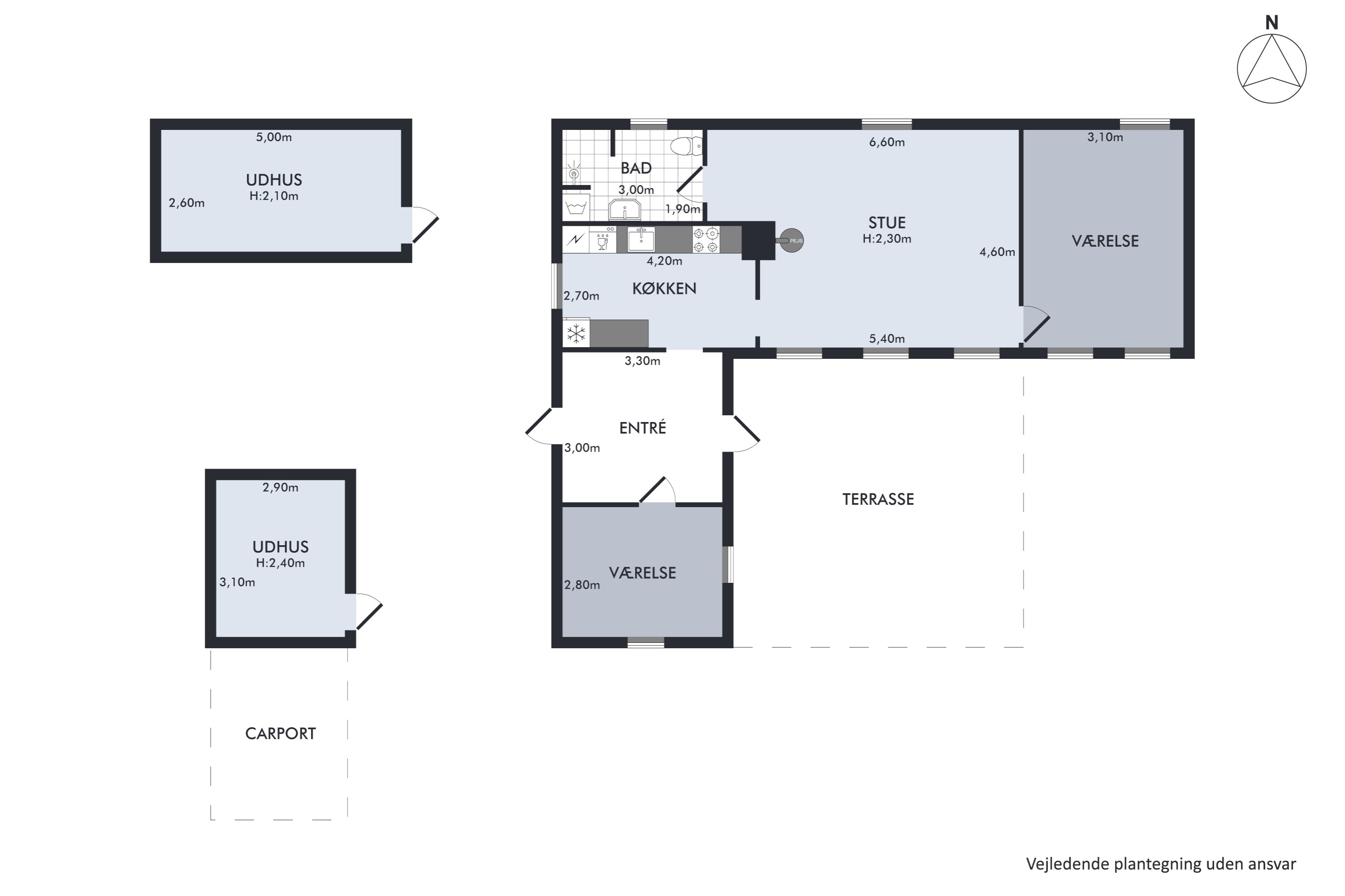 Plantegninger billede af Skovgårdsvej 2, Løgtved, 4470 Svebølle