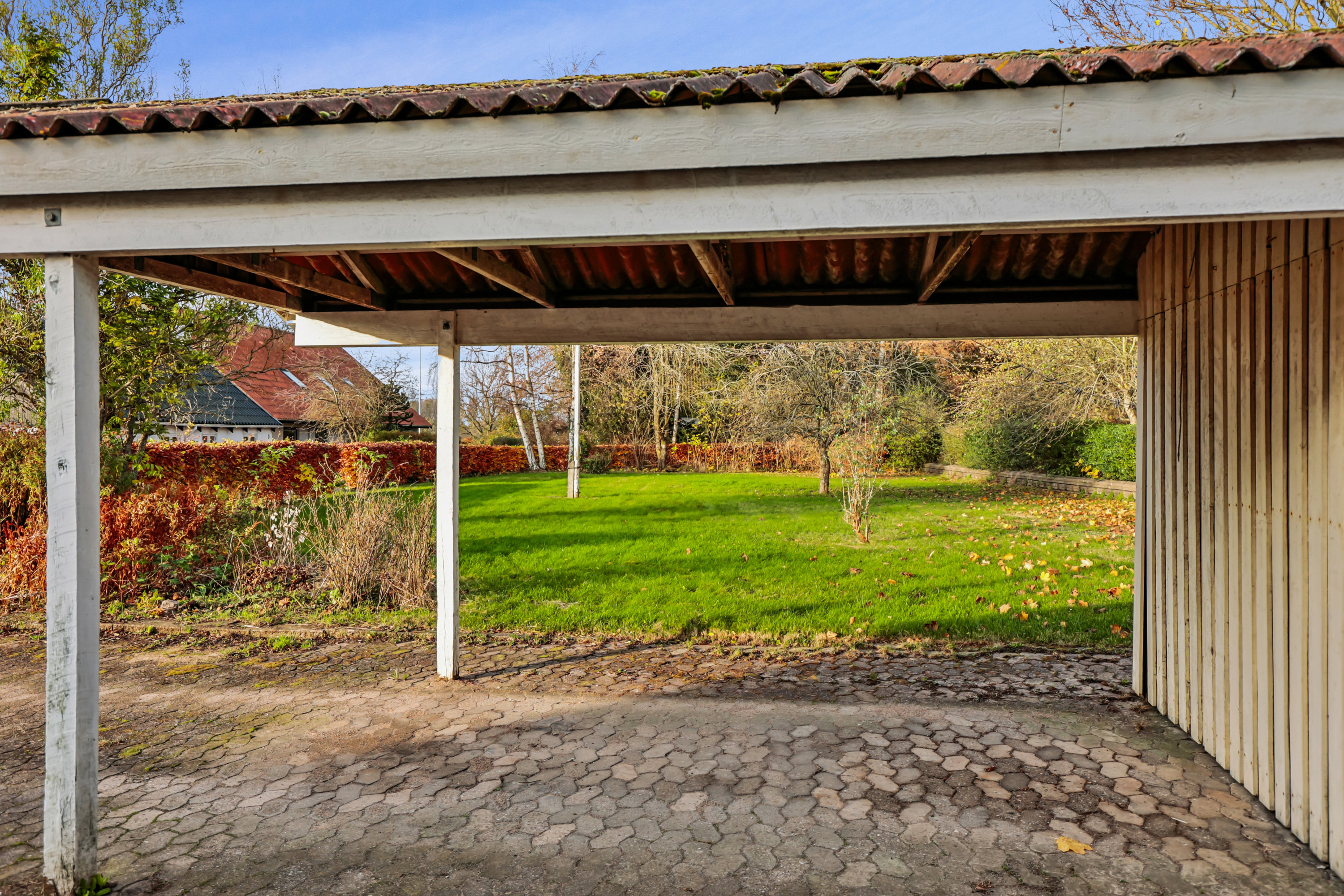 Fremhævet have billede i fuldskærmstilstand. Billede af Skovgårdsvej 2, Løgtved, 4470 Svebølle