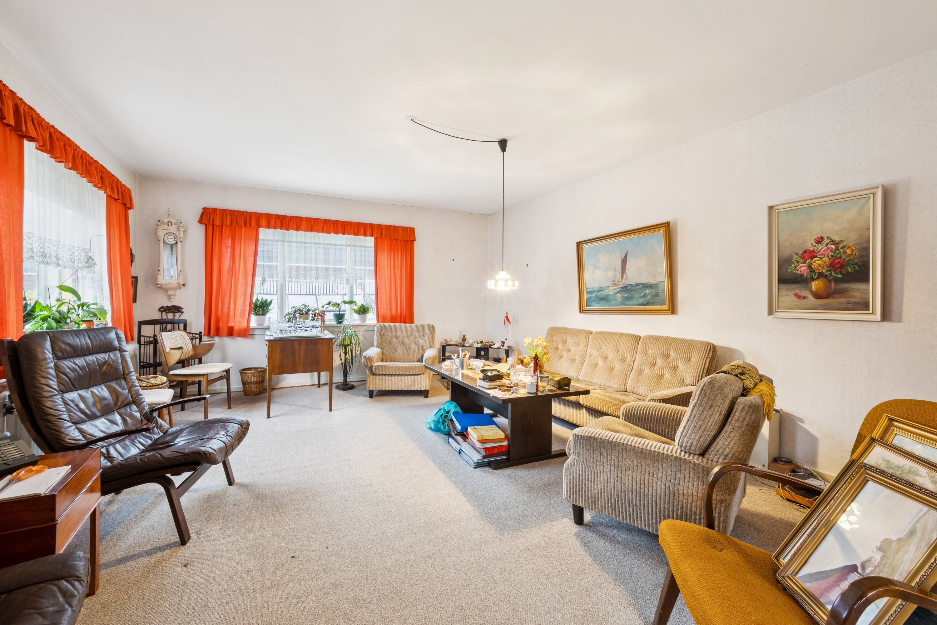 Fremhævet stue billede i fuldskærmstilstand. Billede af Hvitfeltsgade 31, 7800 Skive